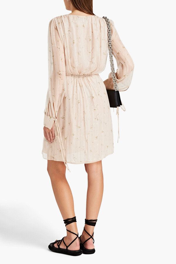 Amiri o1y0425 Mini Dress in Light Pink Size S / US 4 / IT 40 - 3 Thumbnail