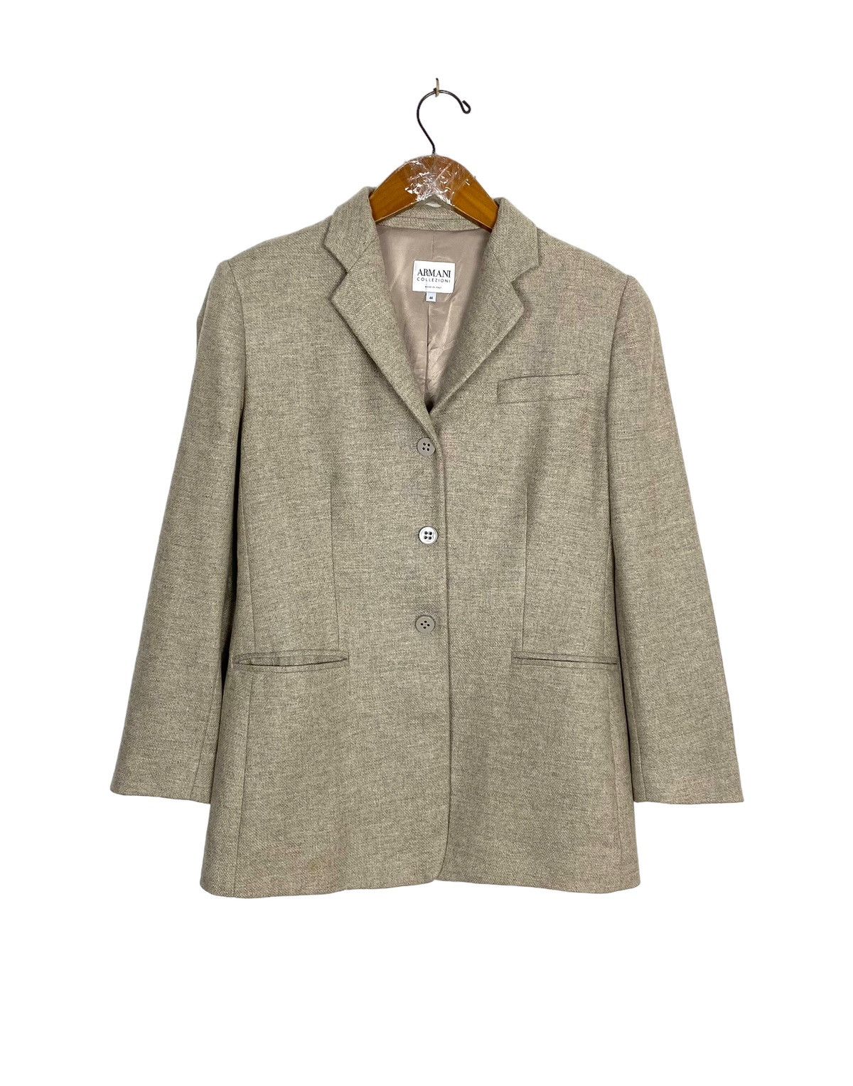 Armani Rare‼️ Armani Collezioni Wool Coat Blazer Made in Italy Size M / US 6-8 / IT 42-44 - 1 Thumbnail