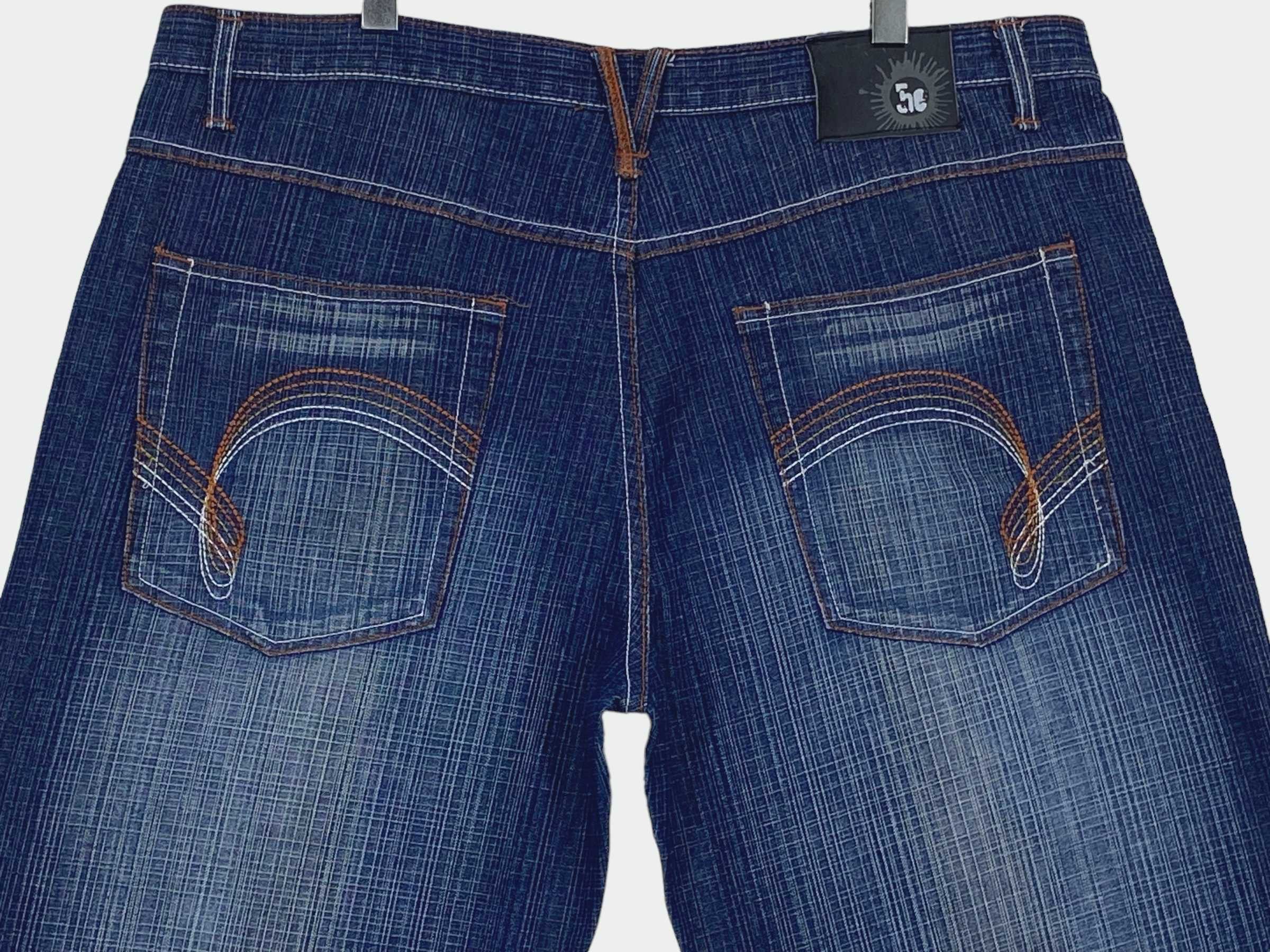Japanese Brand Five Elementz Baggy Denim Jeans Hip Hop Skateboard Size US 40 / EU 56 - 5 Thumbnail
