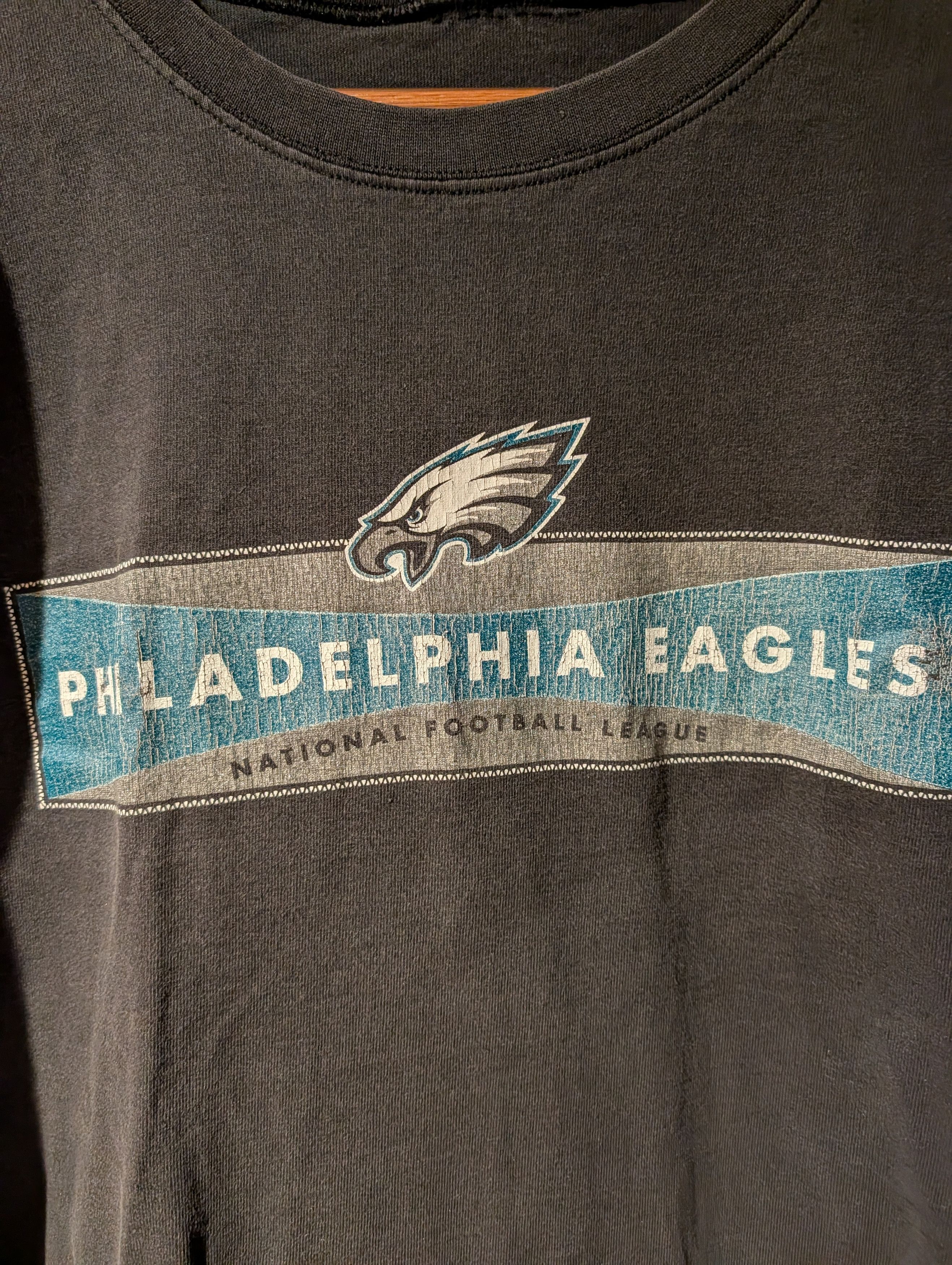 NFL Vintage 90s Philadelphia Eagles NFL Football Long-Sleeve Size US M / EU 48-50 / 2 - 2 Thumbnail