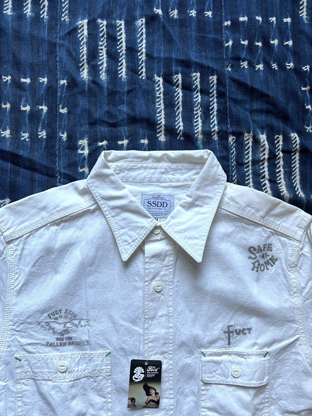 FUCT FUCT Erik's Artwork Archive Button Down Shirt Size US M / EU 48-50 / 2 - 4 Thumbnail