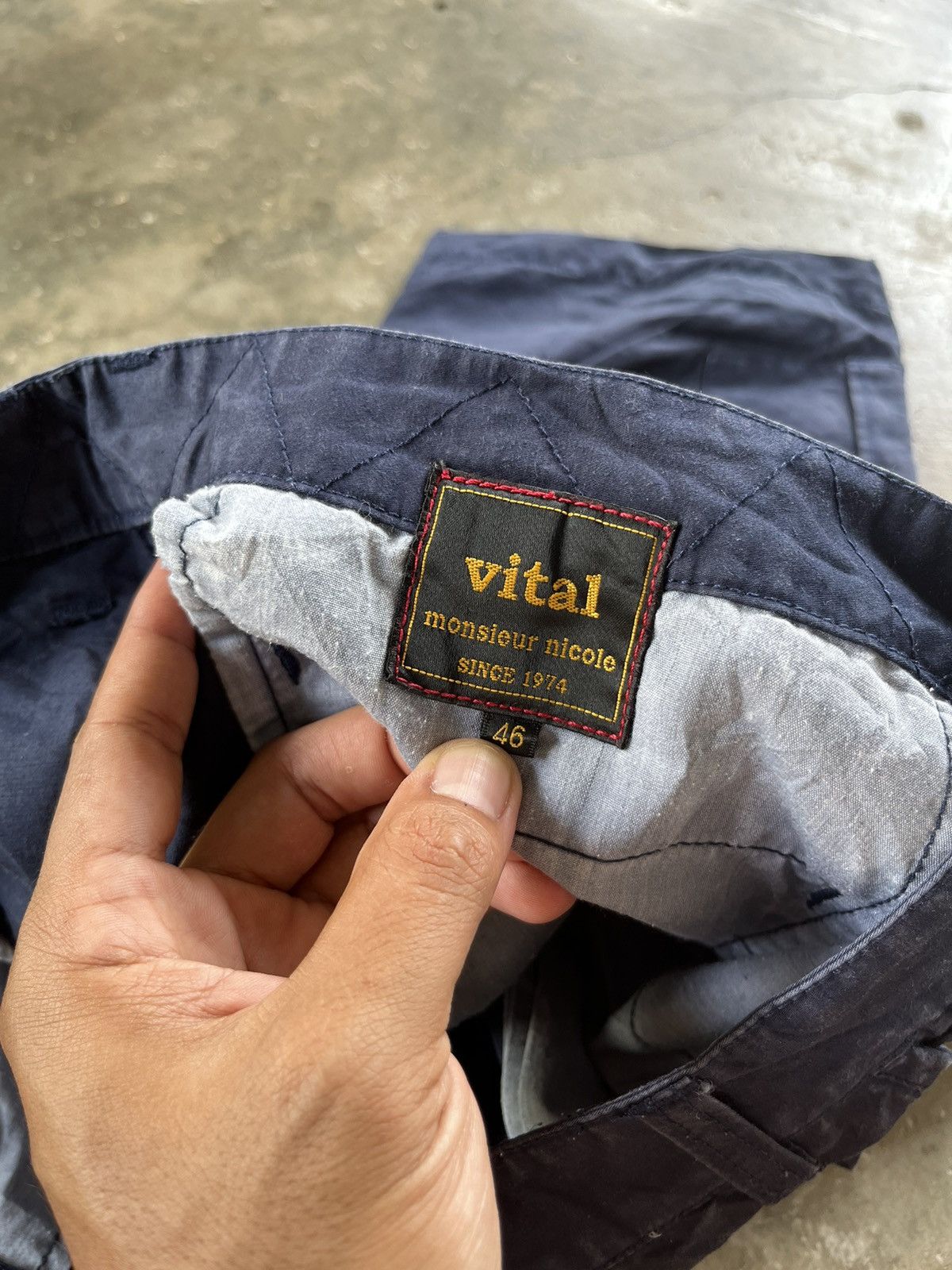 Japanese Brand × Vintage 💥Vital Monsieur Nicole Cargo Shorts Pants Size US 32 / EU 48 - 4 Thumbnail