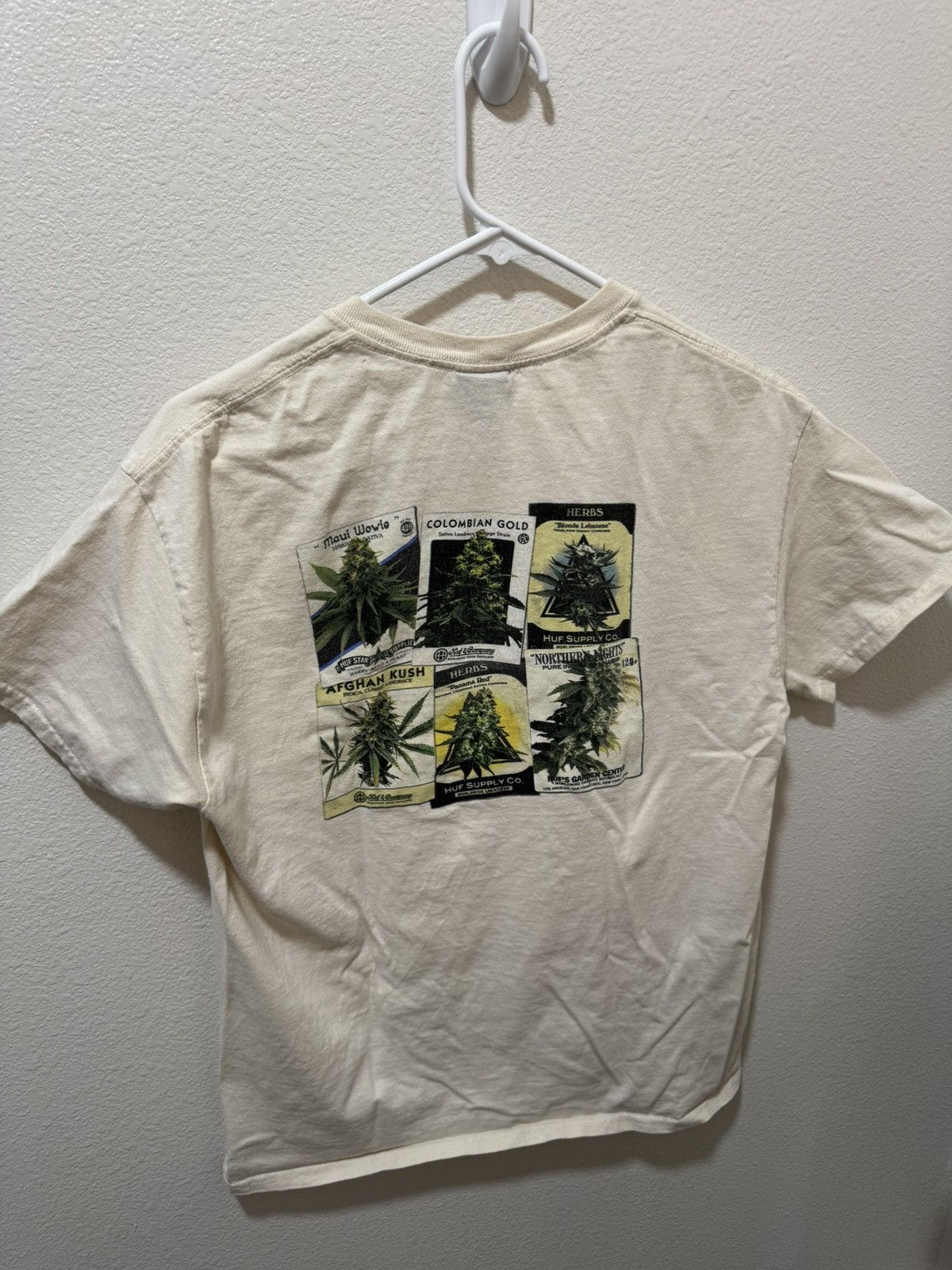 Huf Huf Weed T-shirt Size US M / EU 48-50 / 2 - 2 Thumbnail