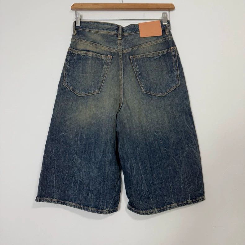 Acne Studios Acne Studios Washed cat beard mud dyed denim shorts Size US 28 / EU 44 - 2 Thumbnail