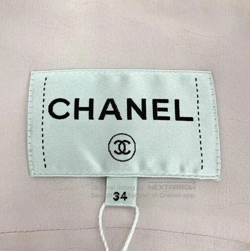 Chanel Chanel Pink Cotton Women's Jacket . Size XXS / US 00 / IT 34 - 4 Thumbnail