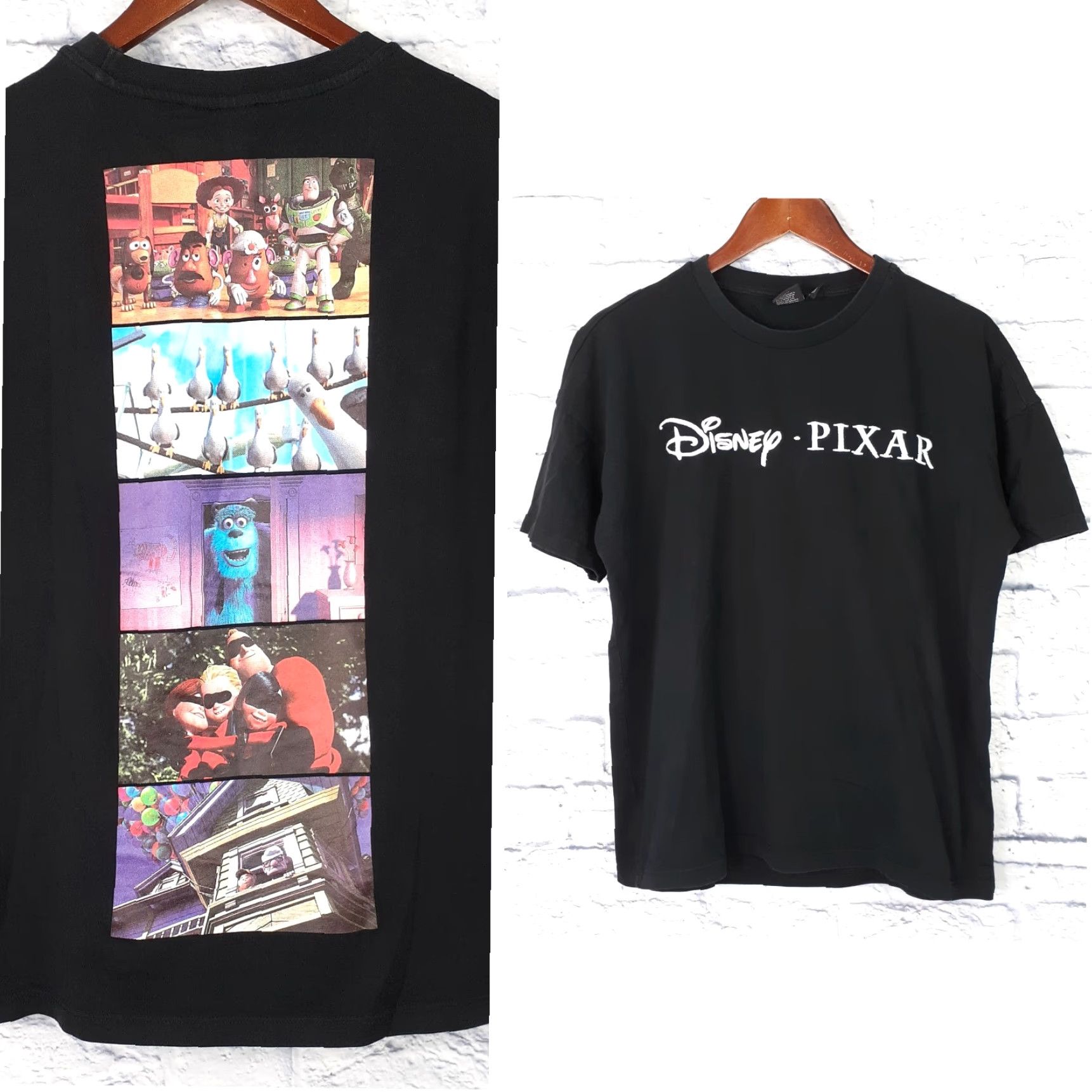 Primark Disney Pixar Primark Embroidered Graphic Short Sleeve T Shirt Small 6/8 Black Women S XS? Size S / US 4 / IT 40 - 3 Thumbnail