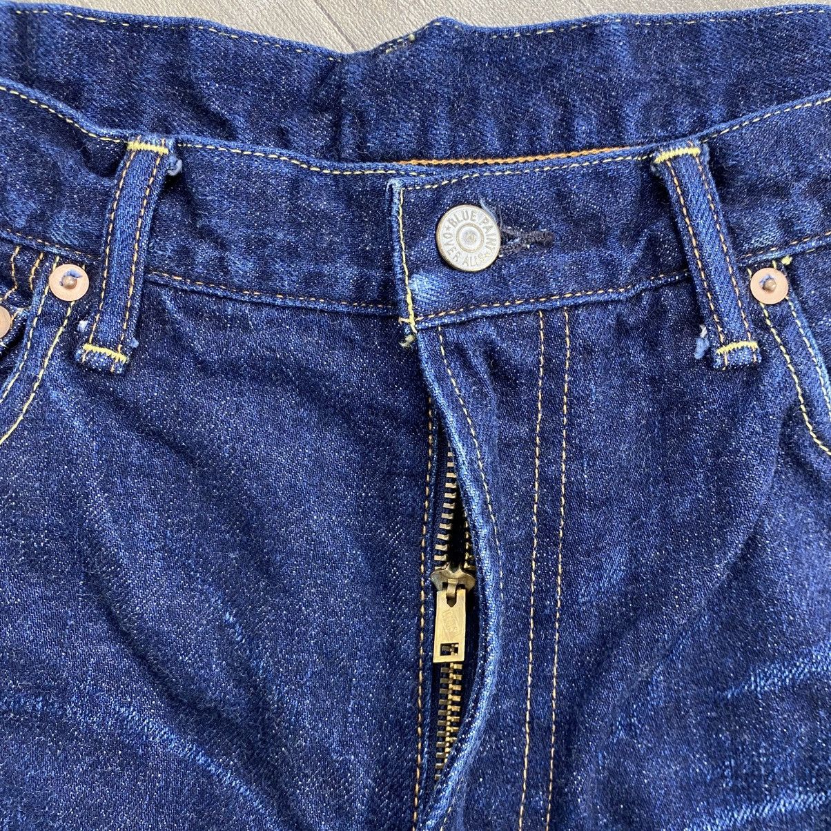 Japanese Brand Blue Paint Overalls Japan Selvedge Raw Denim Pants Size US 30 / EU 46 - 5 Thumbnail