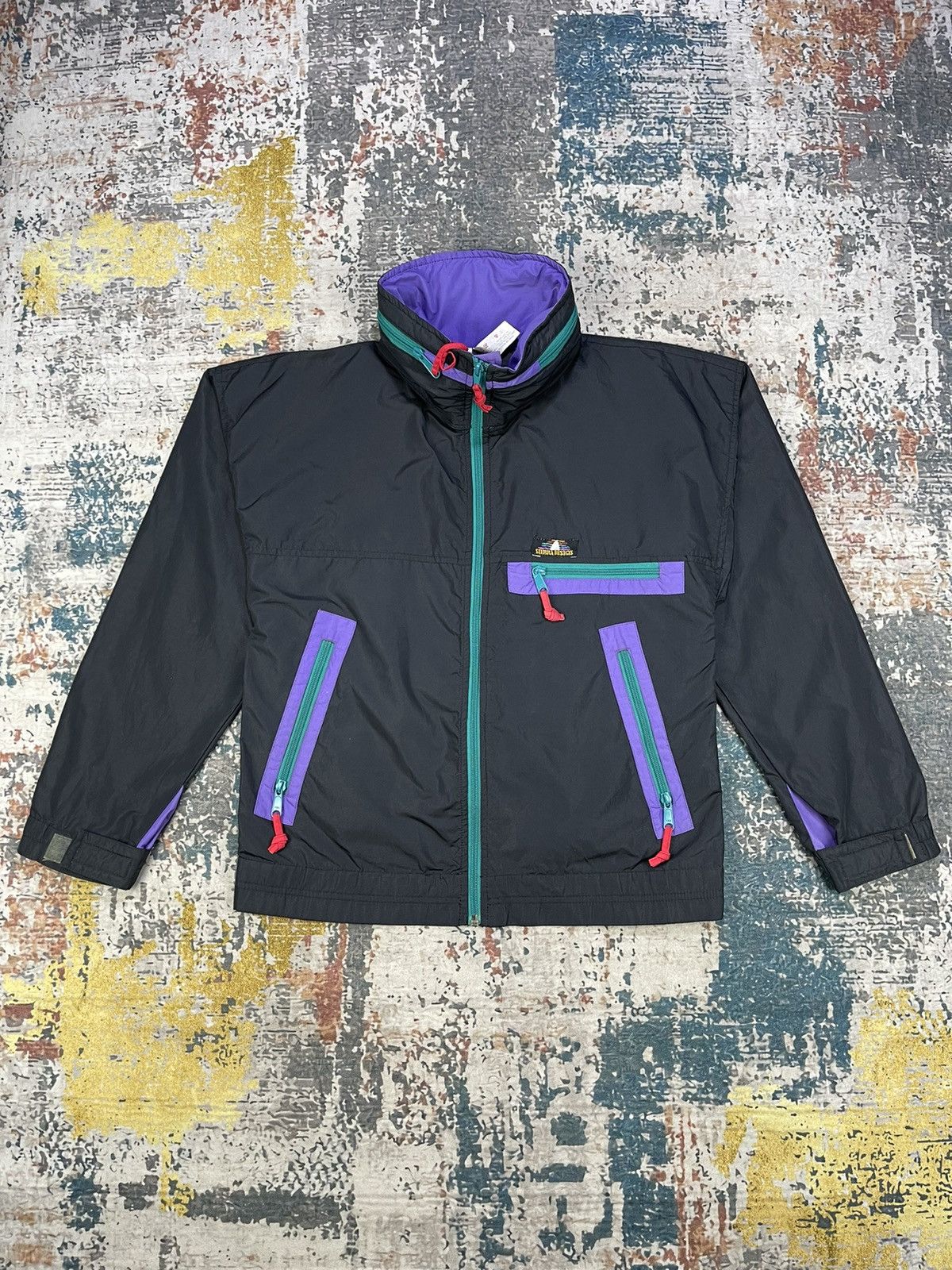 Sierra Designs Vtg 90s Sierra Design Back Pocket Nylon Jacket Size US S / EU 44-46 / 1 - 2 Thumbnail