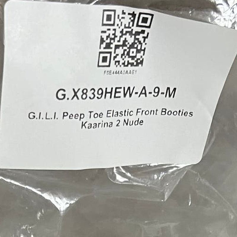Other G.I.L.I. Peep Toe Heel Size 9 M Elastic Front Booties Size US 9 / IT 39 - 12 Thumbnail