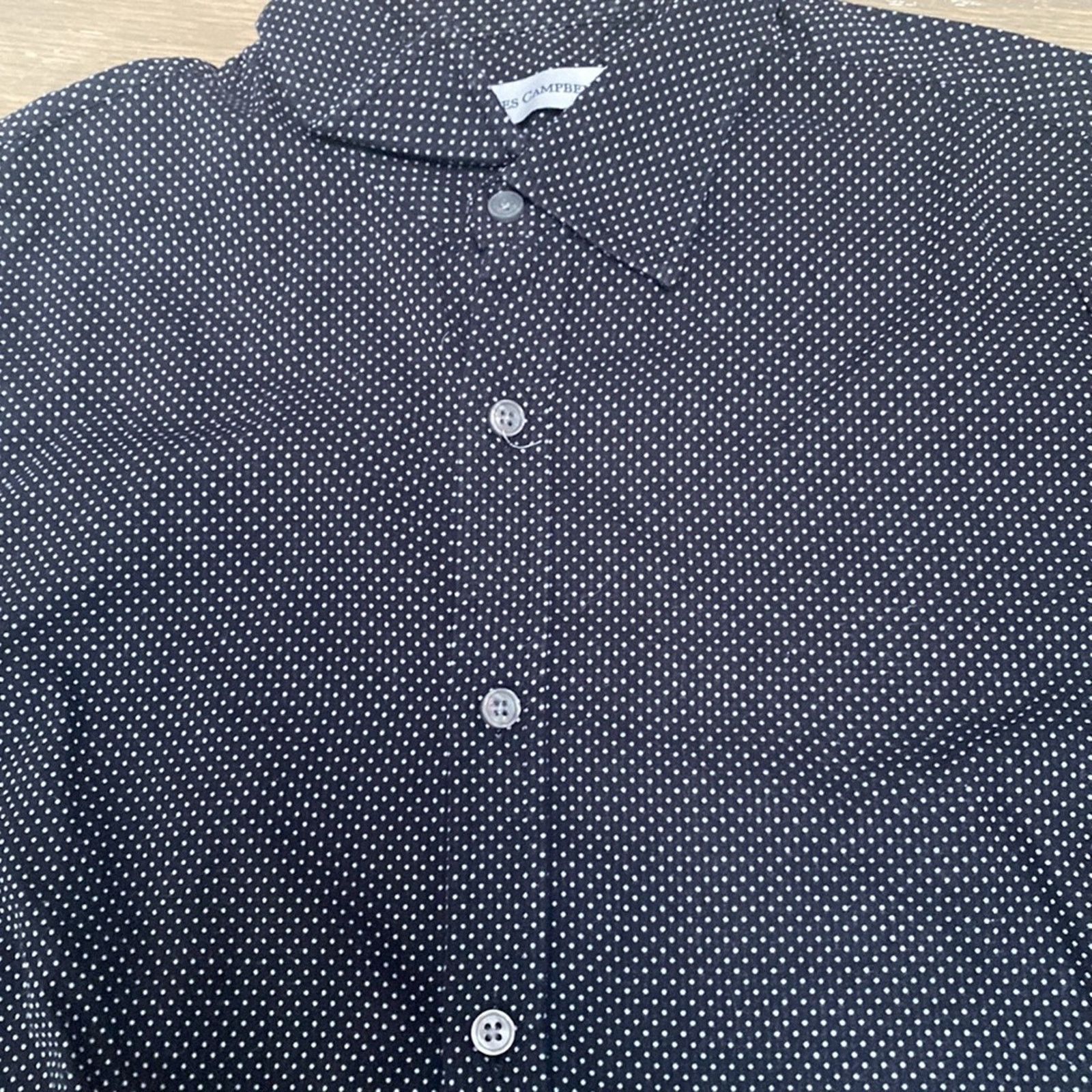 James Campbell James Campbell Short Sleeve Button Down Size Medium Size US M / EU 48-50 / 2 - 2 Thumbnail