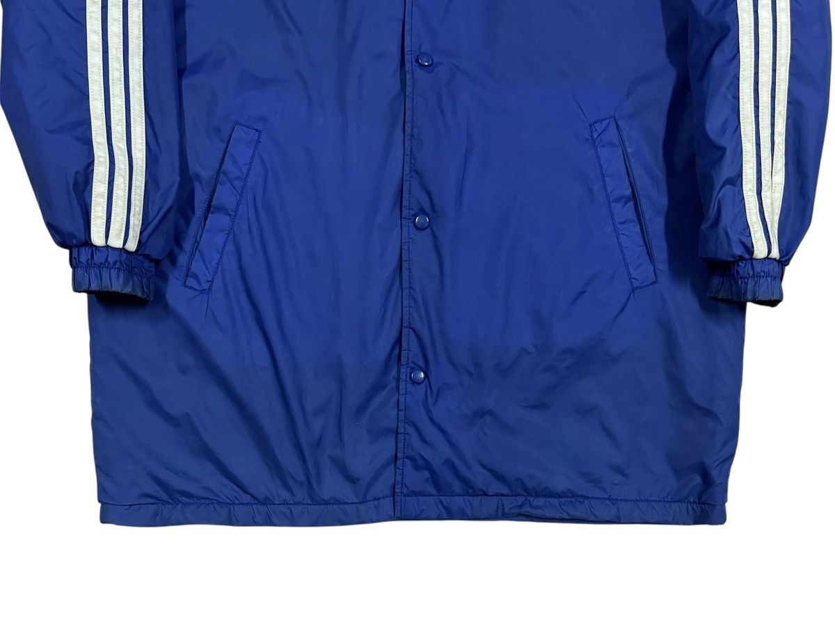 Vtg🔥Adidas Coach Longjacket Hoodies Big Logo