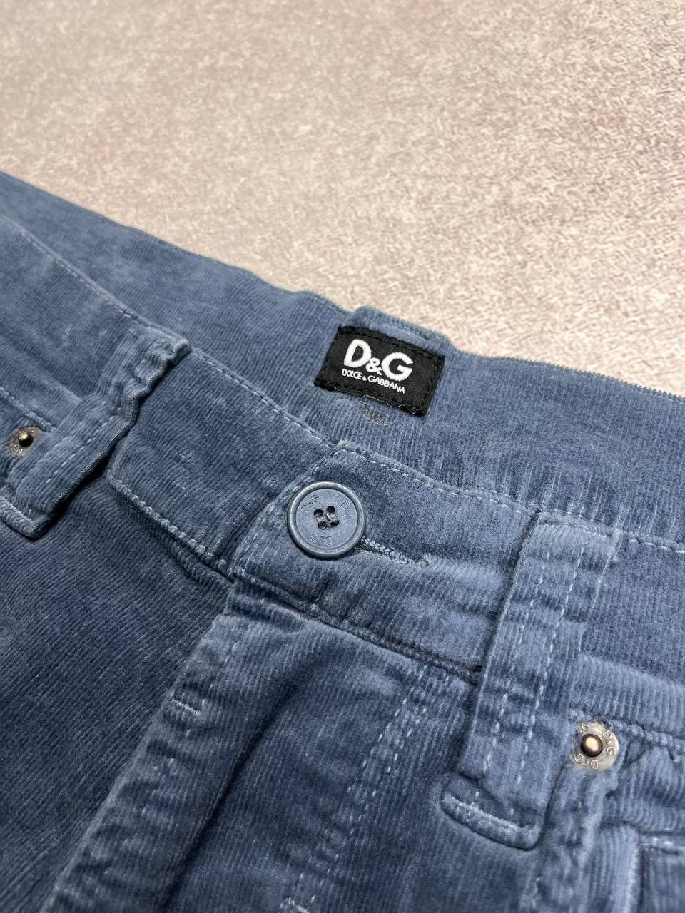 Dolce & Gabbana Vintage Dolce&Gabbana Corduroy Avantgarde Baggy Pants Y2K 32 Size US 32 / EU 48 - 5 Thumbnail
