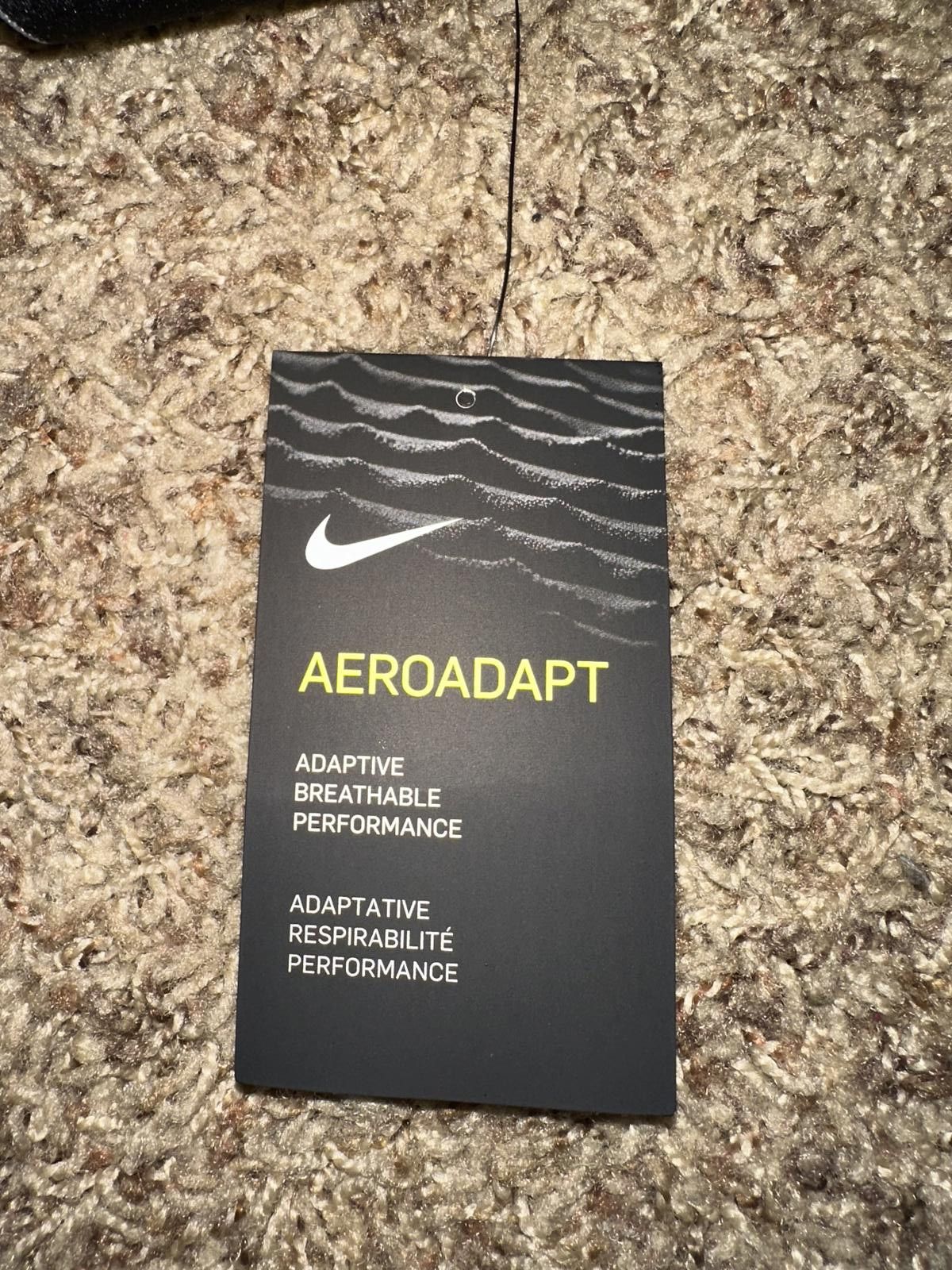 Nike Nike Pro AeroAdapt 3/4 Black Leggings Size US 32 / EU 48 - 11 Thumbnail