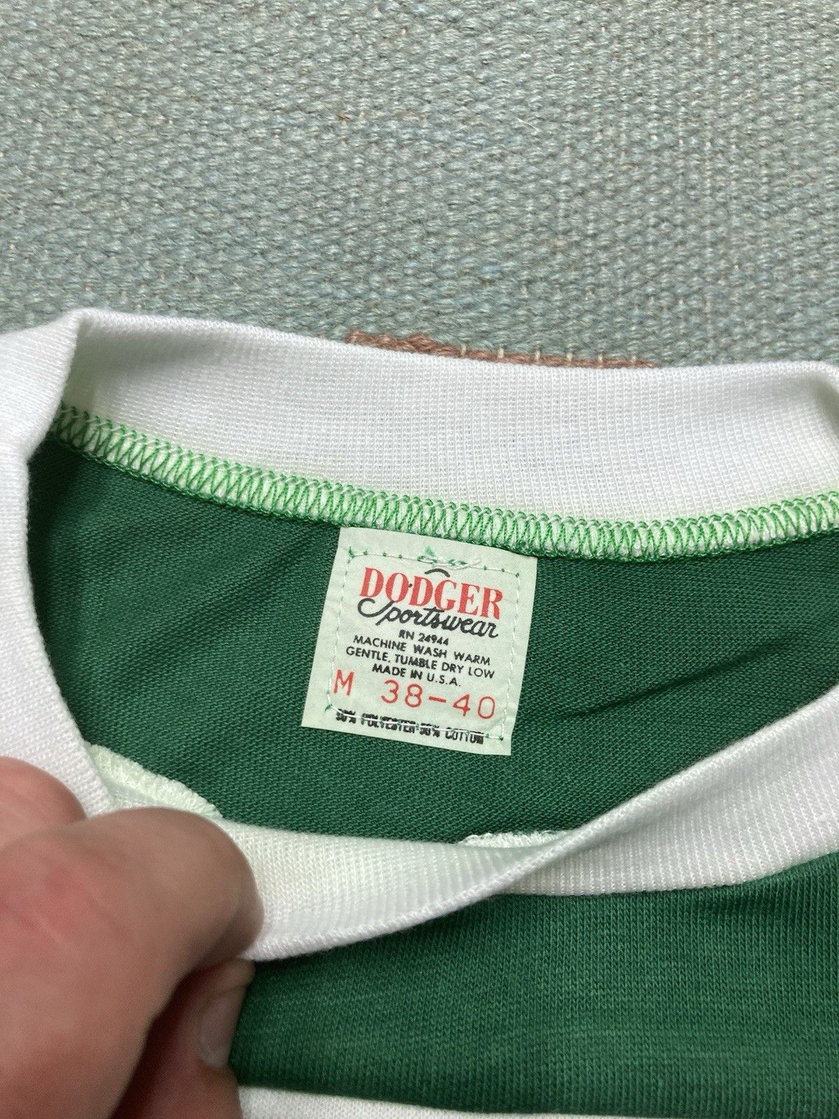Vintage 70s graphic t shirt Michigan state university MSU football M Size US M / EU 48-50 / 2 - 7 Thumbnail