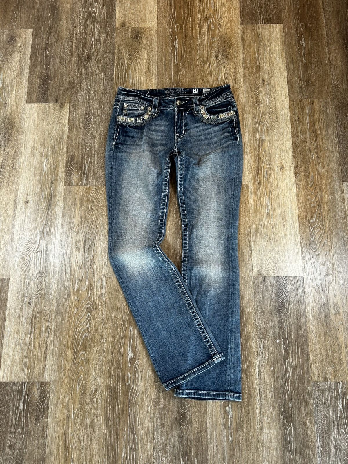 Miss Me Super sick woman’s Y2K miss me jeans Size 29" - 4 Thumbnail