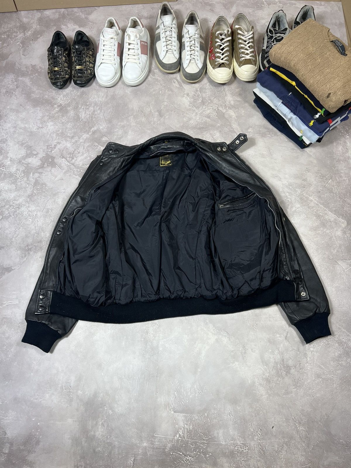 Other Vintage Y2k Leather Jacket Size US XL / EU 56 / 4 - 9 Thumbnail