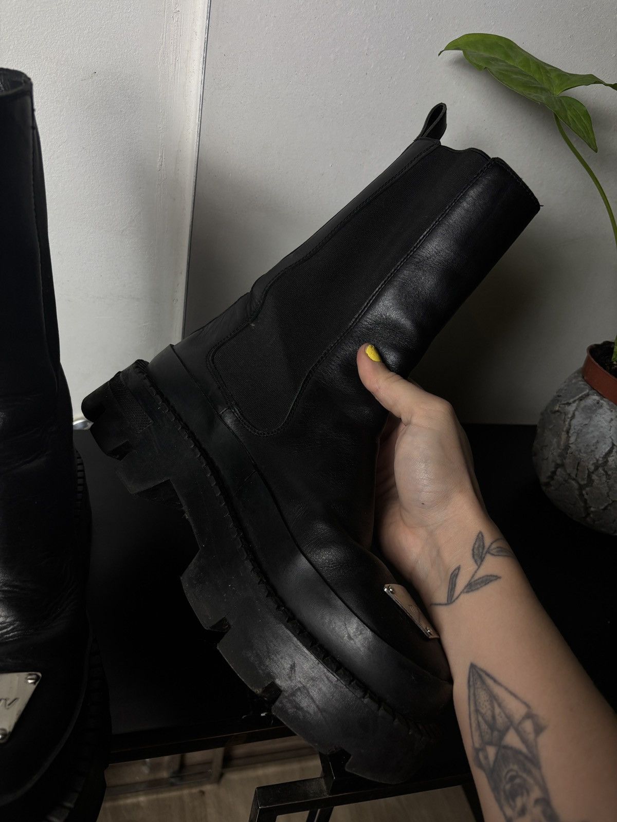 Misbhv Leather boots shoes MISBHV black ankle Size US 10 / IT 40 - 7 Thumbnail