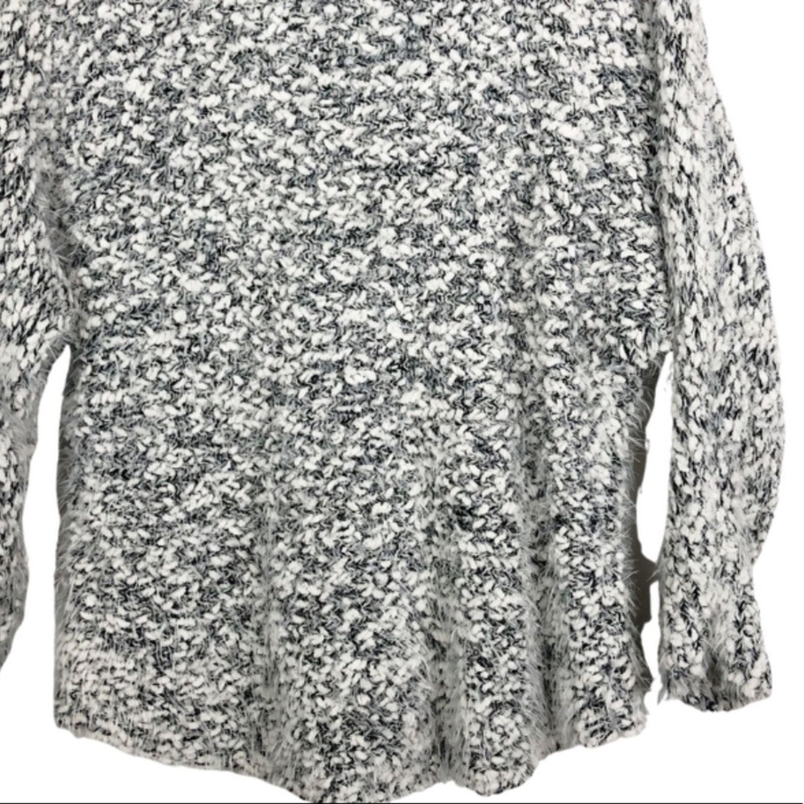 Nordstrom Nordstrom Women’s Lush Fuzzy Chunky Pullover Sweater Size S / US 4 / IT 40 - 10 Thumbnail