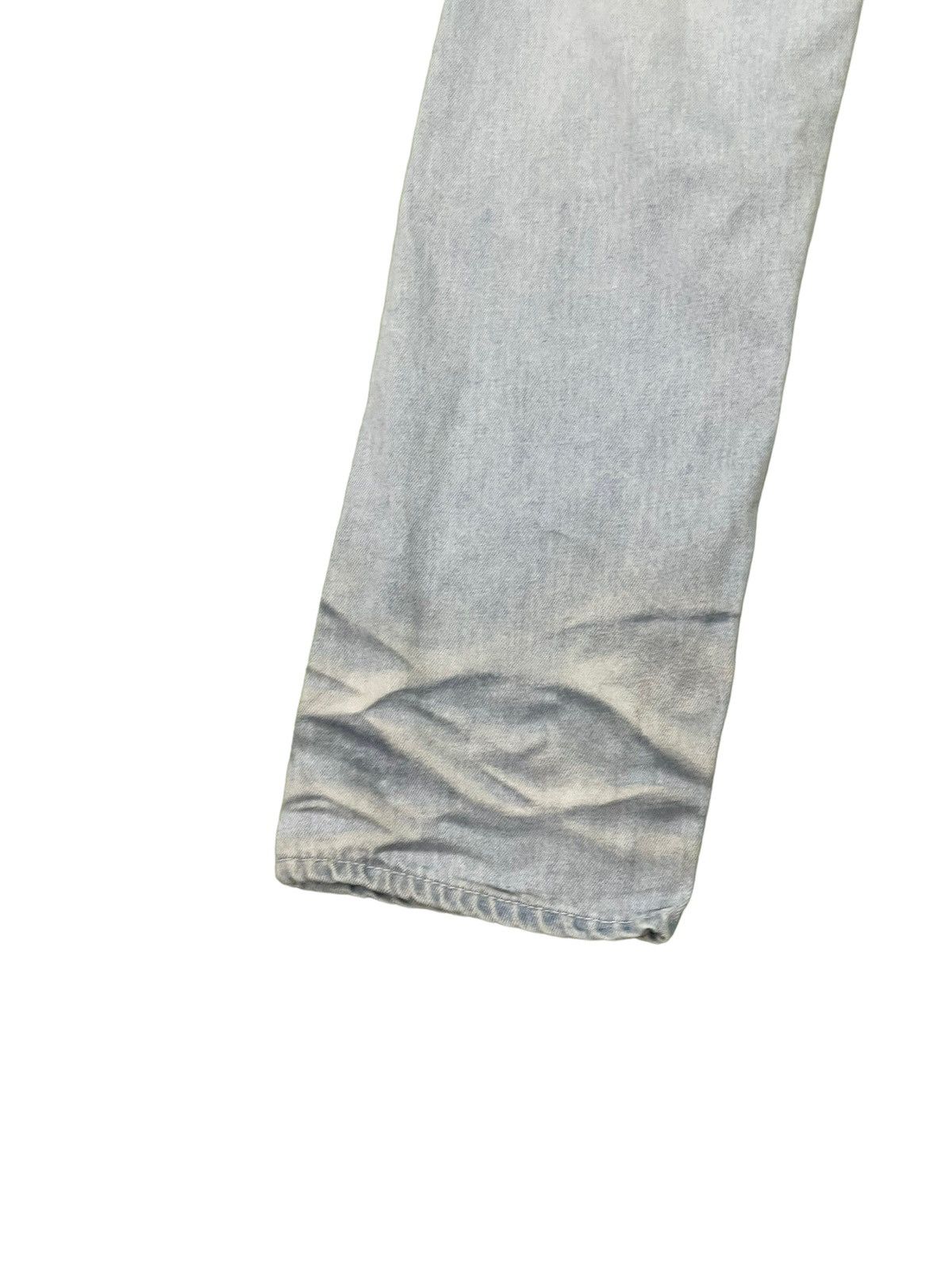 Japanese Brand Slim Jeans Vanquish Japan Distress Acid Wash 6🟦9 Size US 35 - 5 Thumbnail