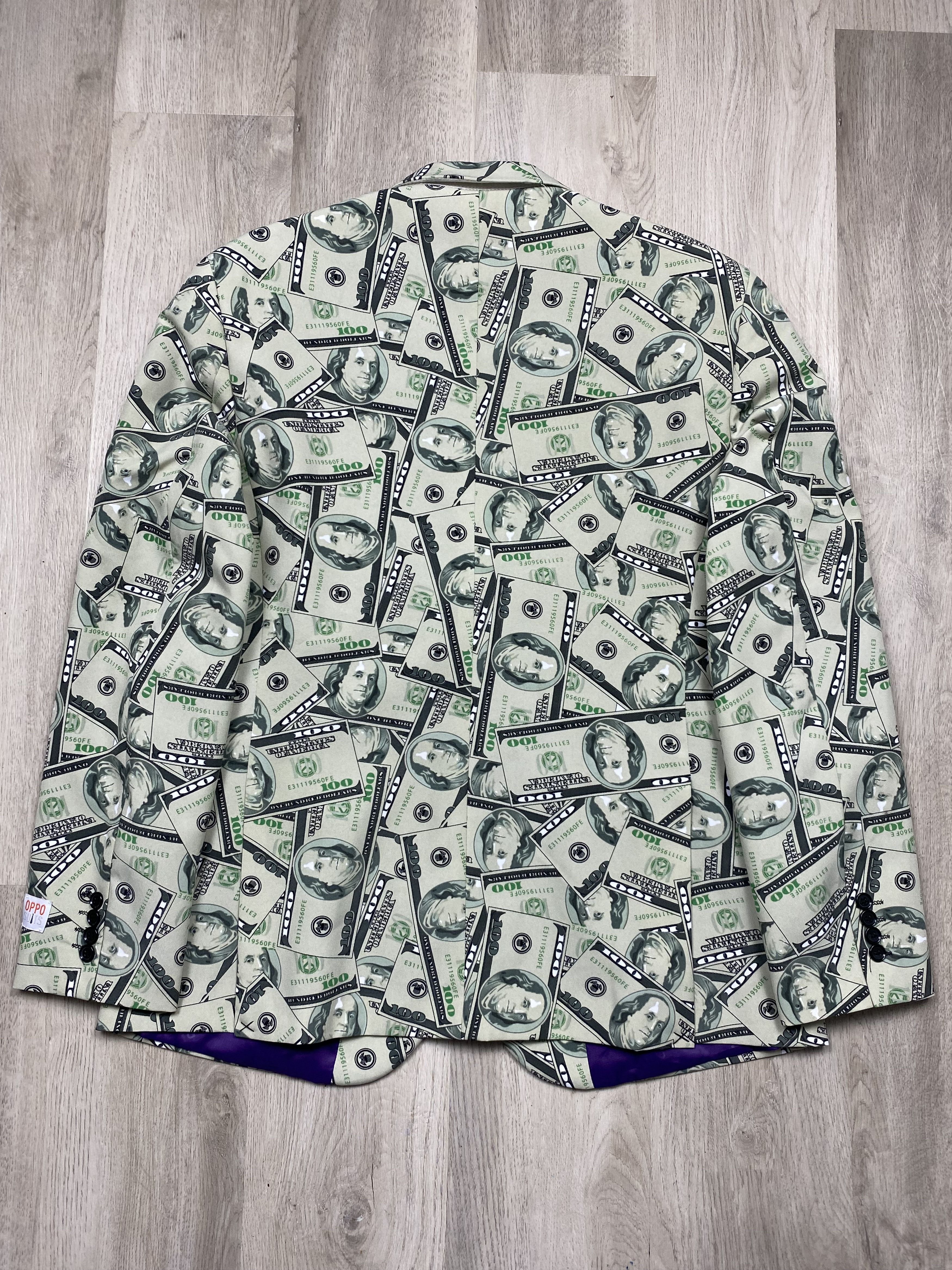 Other Oppo Suits Vintage $100 Franklin Graphics Blazer + Pants Size 48R - 8 Thumbnail