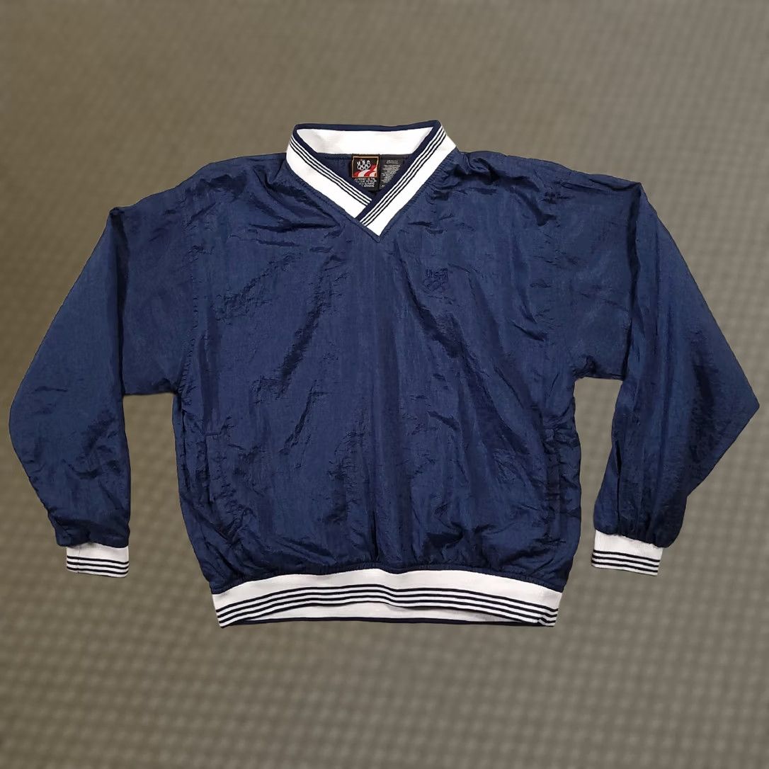 Vintage VINTAGE Olympic JCPenney Pullover Windbreaker Jacket Adult Medium Blue USA Windbreaker Mens Size US M / EU 48-50 / 2 - 1 Thumbnail