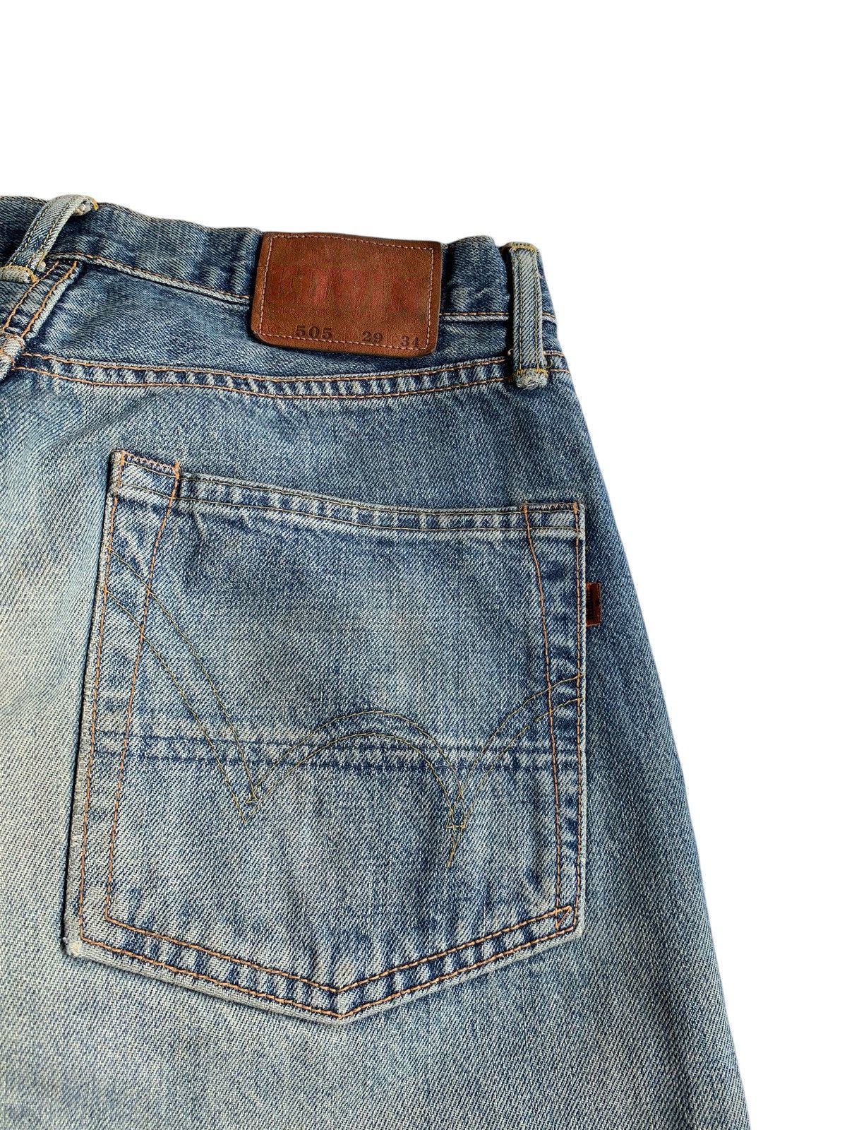 Edwin × If Six Was Nine × Kapital VINTAGE EDWIN 505 SELVEDGE BAGGY JAPANESE DISTRESSED DENIM🎌 Size US 28 / EU 44 - 12 Thumbnail