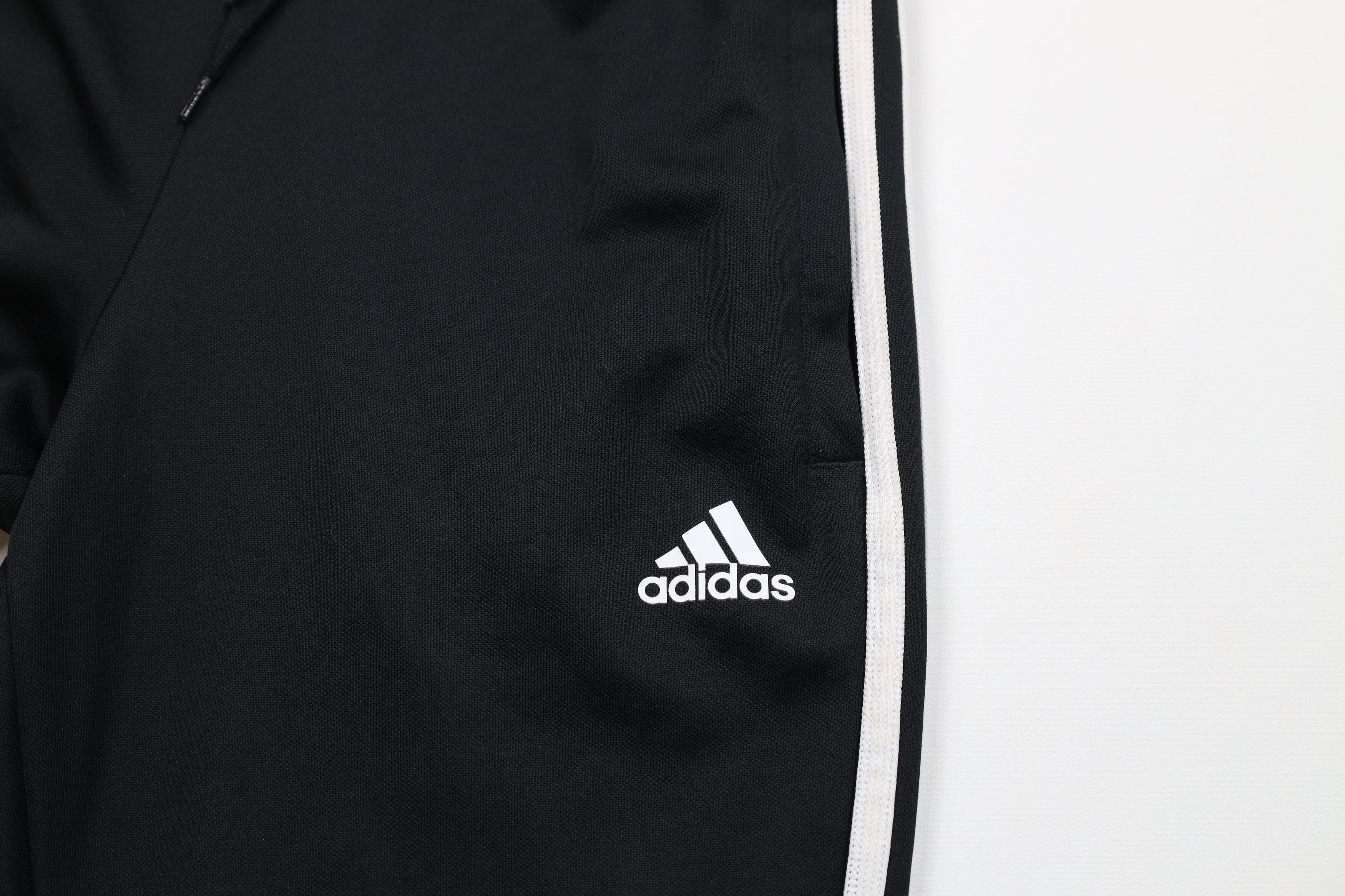 Adidas Vintage Y2K Adidas Striped Tapered Soccer Warm Up Pants Size US 30 / EU 46 - 8 Thumbnail