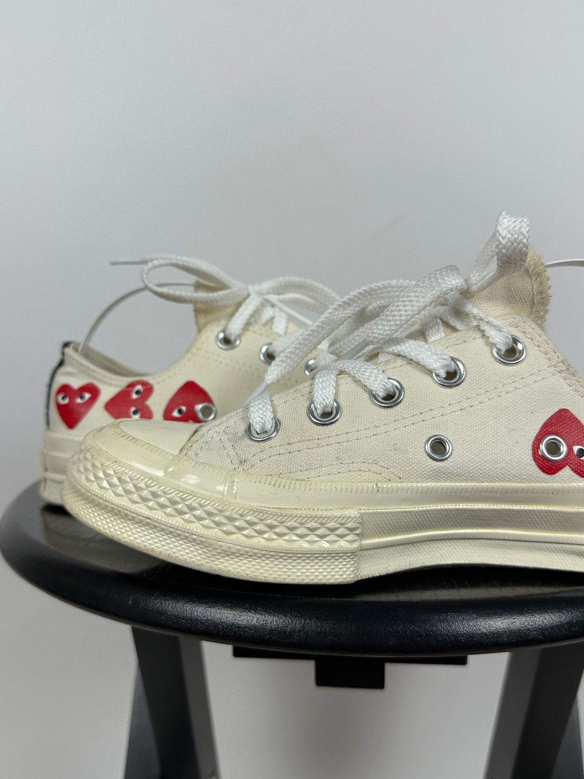 Comme des Garcons Comme Des Garçons x Chuck Taylor Converse All Star Low Top Size US 5 / IT 35 - 20 Thumbnail