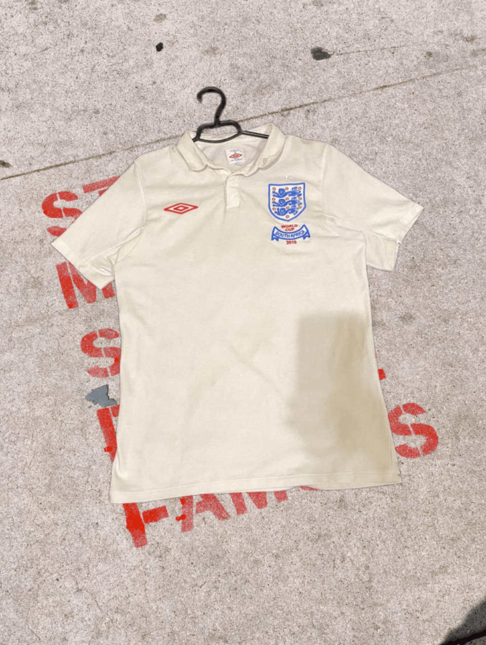 Umbro × Vintage Umbro England Training Polo T Shirt Size US M / EU 48-50 / 2 - 1 Thumbnail
