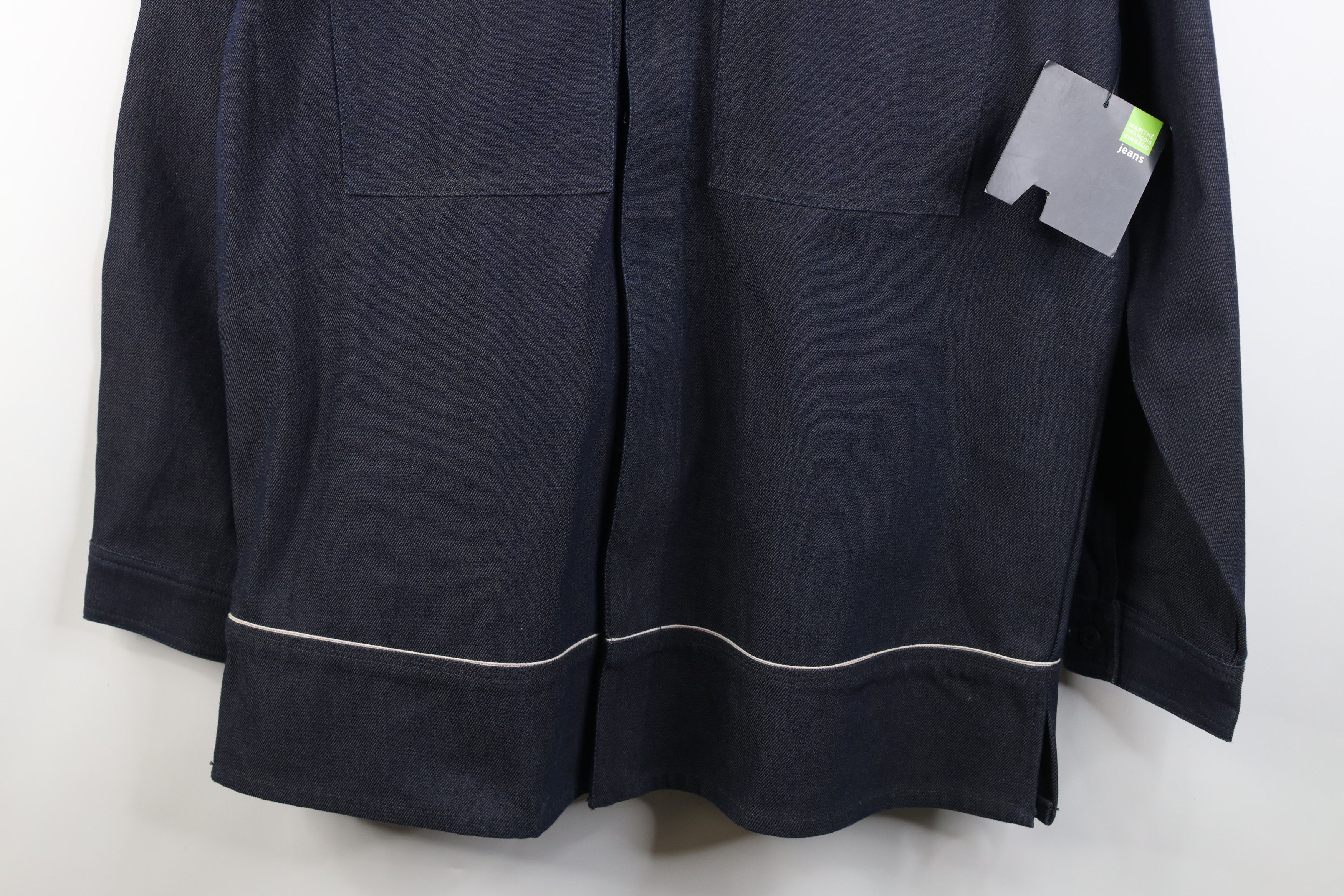 Marithe + Francois Girbaud Deadstock Vintage 90s Marithe Francois Girbaud Collar Jacket Size US M / EU 48-50 / 2 - 3 Thumbnail