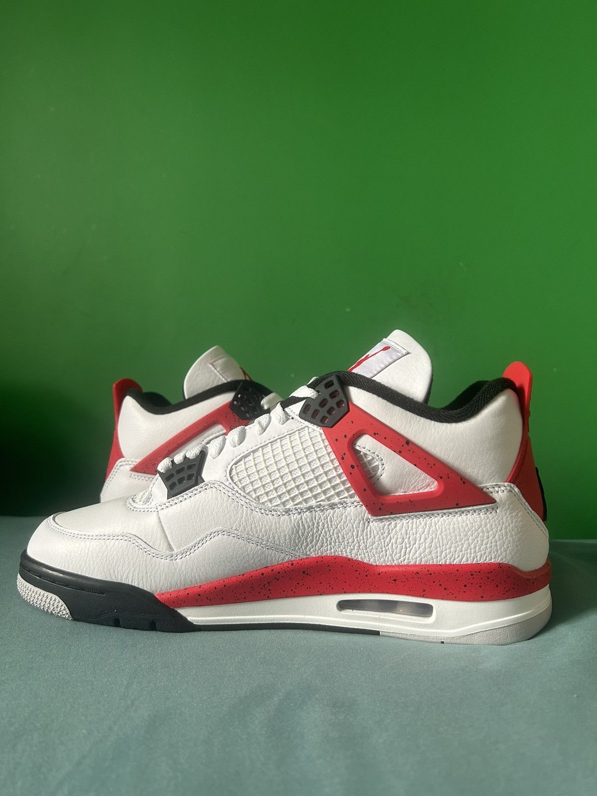 Jordan Brand Nike Air Jordan 4 Red Cement 2023 Size US 10.5 / EU 43-44 - 2 Thumbnail