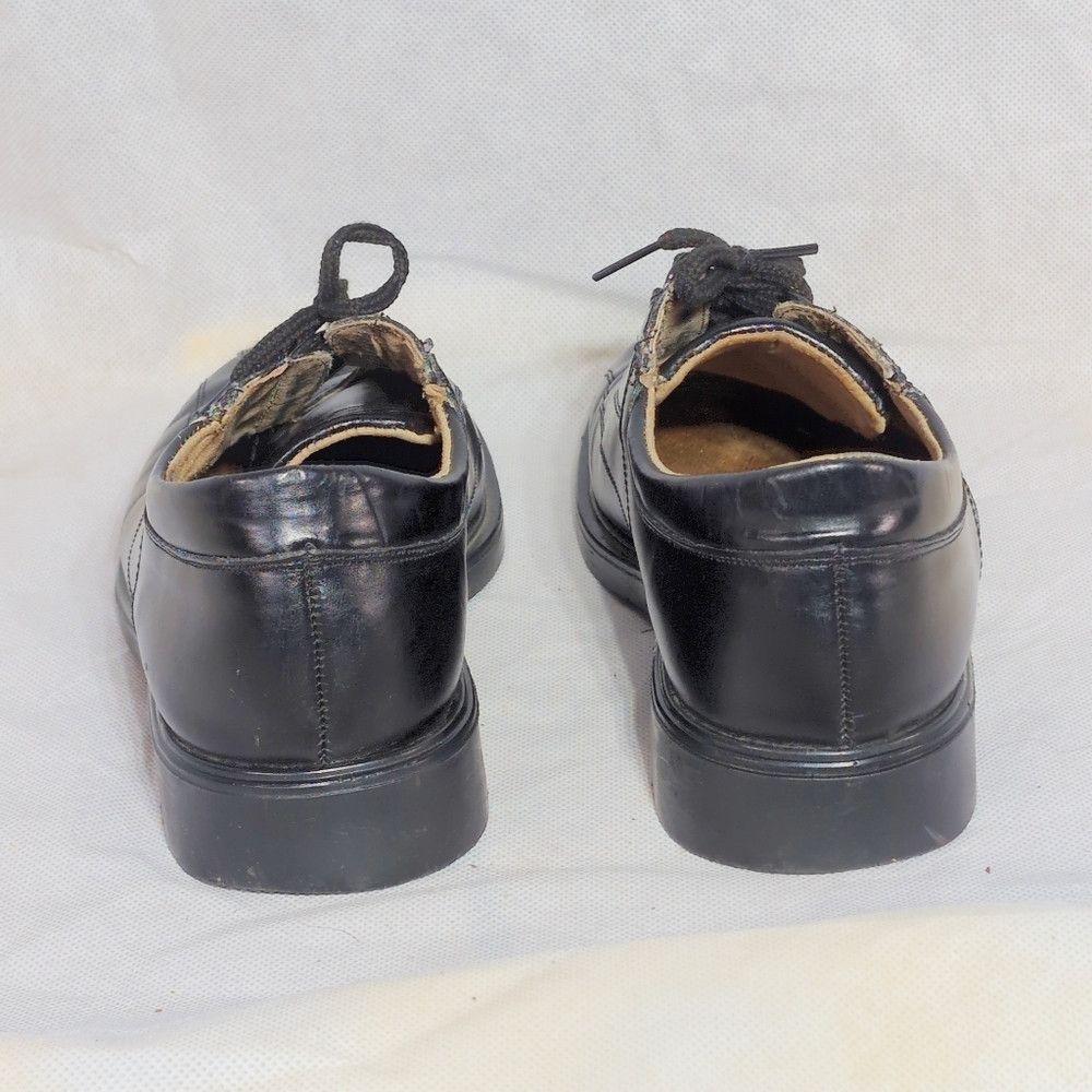 Other Monarca Sport Sz 8 Classic Black Leather Men's Dress Shoes Size US 8 / EU 41 - 4 Thumbnail