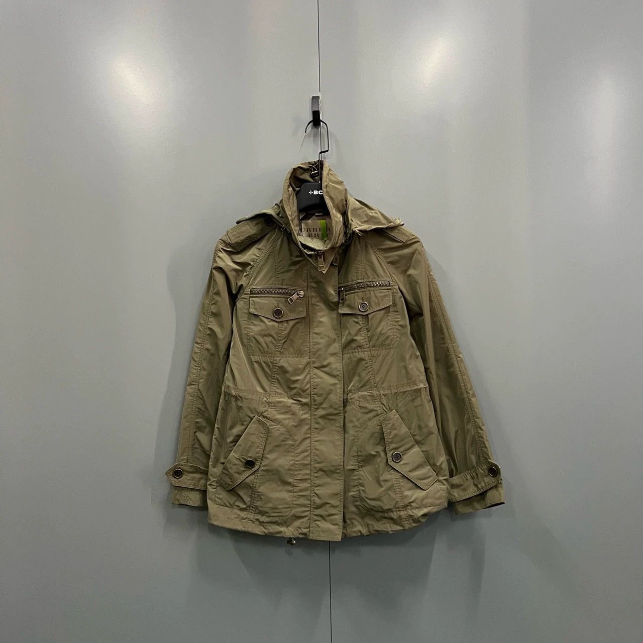 Burberry Burberry Solid Color Hooded Trench Coat Size US XS / EU 42 / 0 - 1 Thumbnail