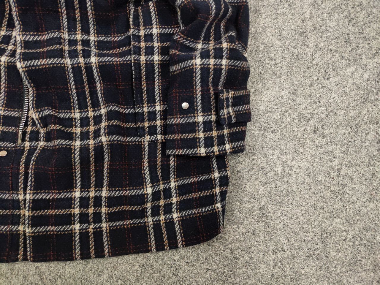 Paolo Pecora Paolo Pecora Design Duffle Checkered coat Wool Jacket Size US S / EU 44-46 / 1 - 11 Thumbnail