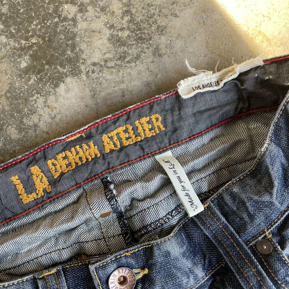 Los Angeles Apparel 🔥Vintage Los Angeles Denim Alter Distress Denim Jeans Size US 32 / EU 48 - 12 Thumbnail