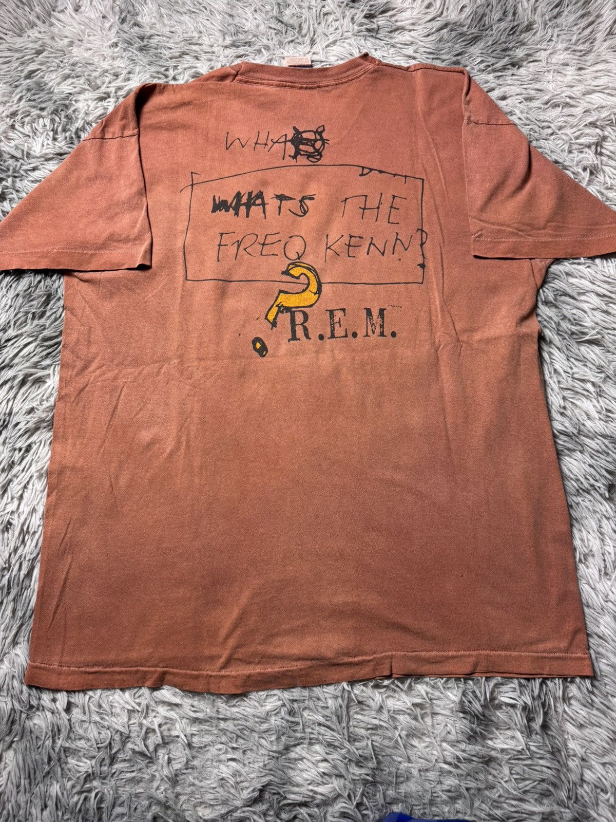 Vintage Vintage R.E.M 1994 Monster Tour Size US XL / EU 56 / 4 - 6 Thumbnail