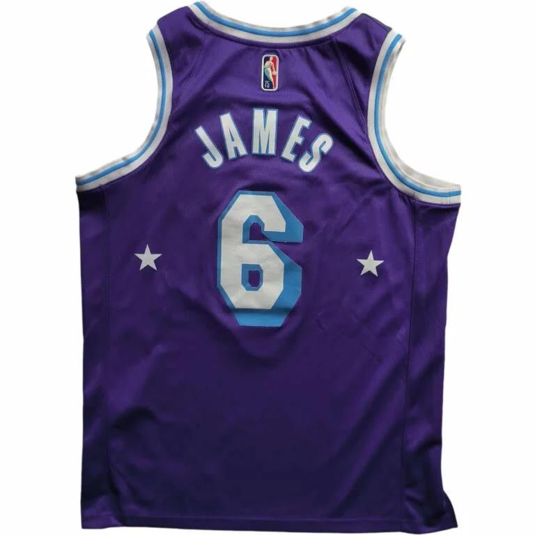 Nike Los Angeles Lakers LeBron James Nike City Edition NBA jersey Size US L / EU 52-54 / 3 - 2 Thumbnail