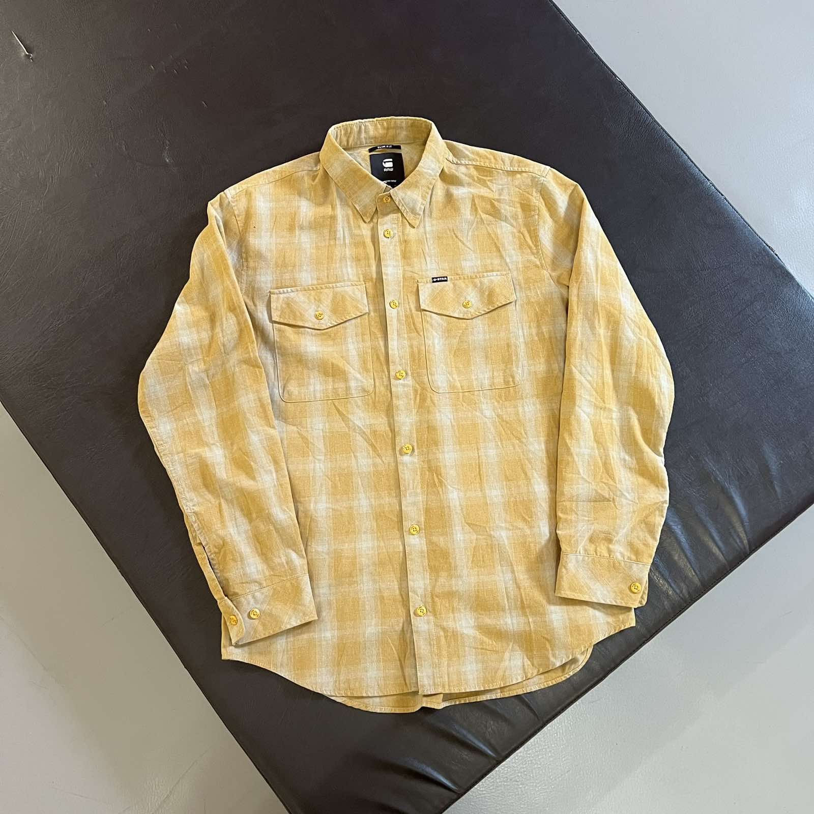 G-Star G-Star Raw flannel tartan shirt Sz XL Size US XL / EU 56 / 4 - 1 Thumbnail