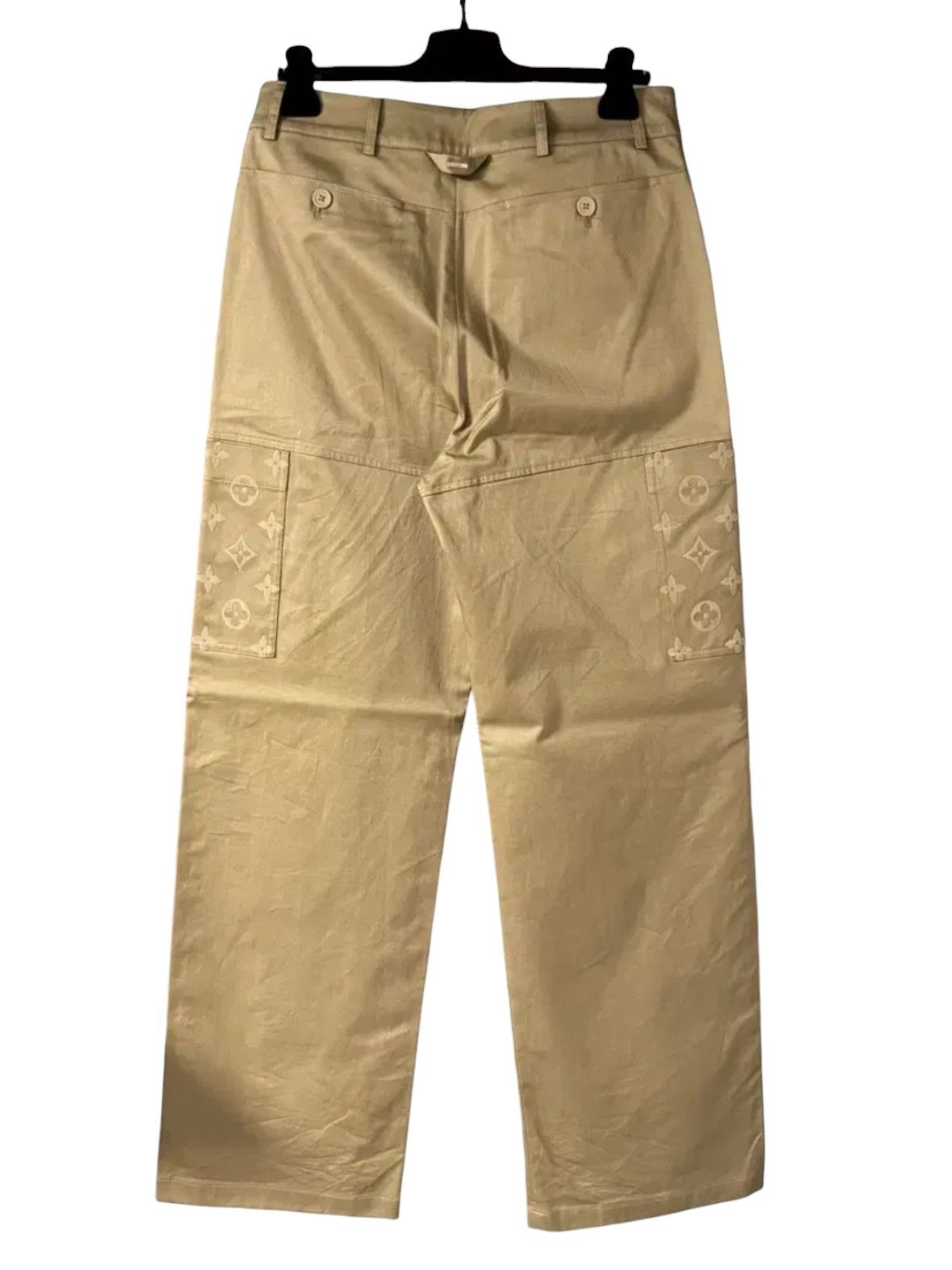 Louis Vuitton Louis Vuitton Flocked Cotton Work Pants Size US 32 / EU 48 - 2 Thumbnail