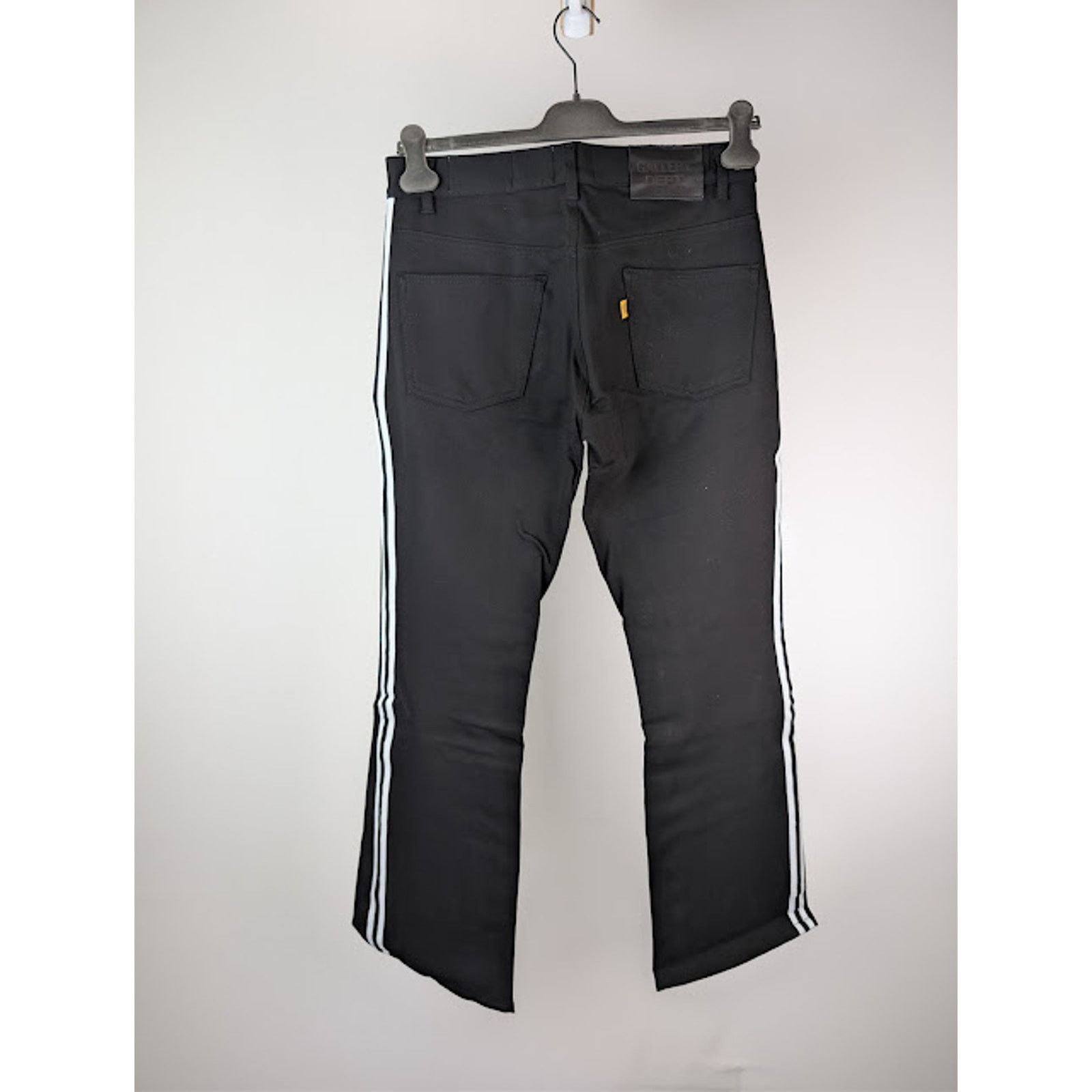 Gallery Dept. o1rshd1 Striped Logan Poly Flared Pants in Black Size US 34 / EU 50 - 16 Thumbnail