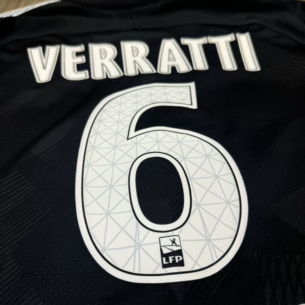 Nike PSG 17/18 third away shirt #6 Verratti Size US M / EU 48-50 / 2 - 4 Thumbnail
