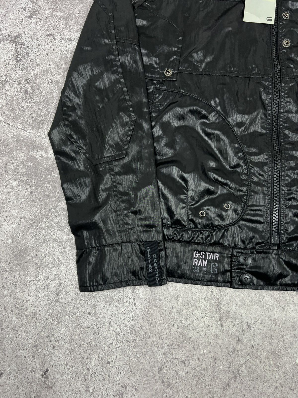 G-Star NWT G-Star Nylon Biker Jacket Size US L / EU 52-54 / 3 - 5 Thumbnail