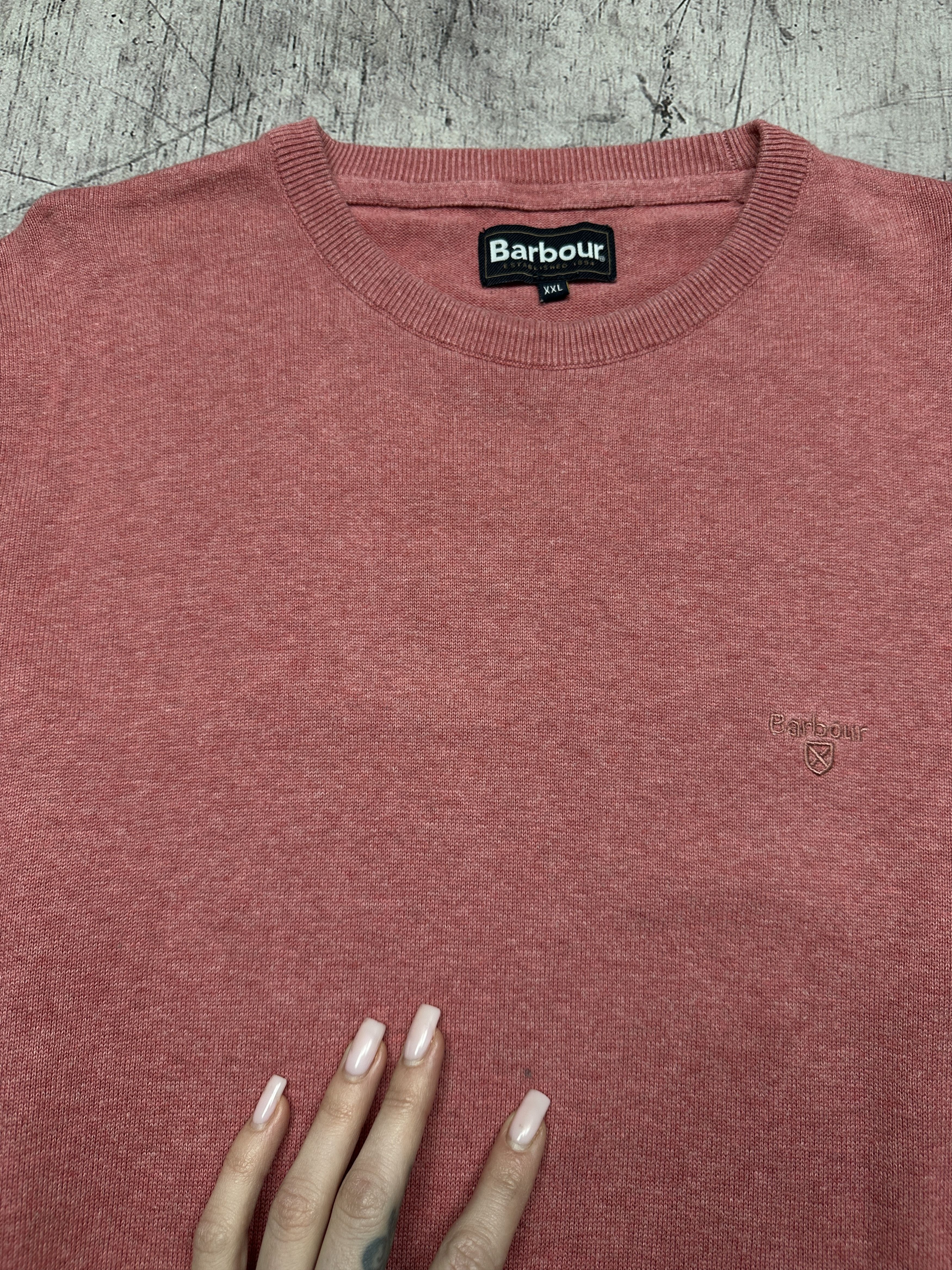 Barbour Barbour Vintage Mens Knit Crew Neck Sweater Size US XXL / EU 58 / 5 - 6 Thumbnail