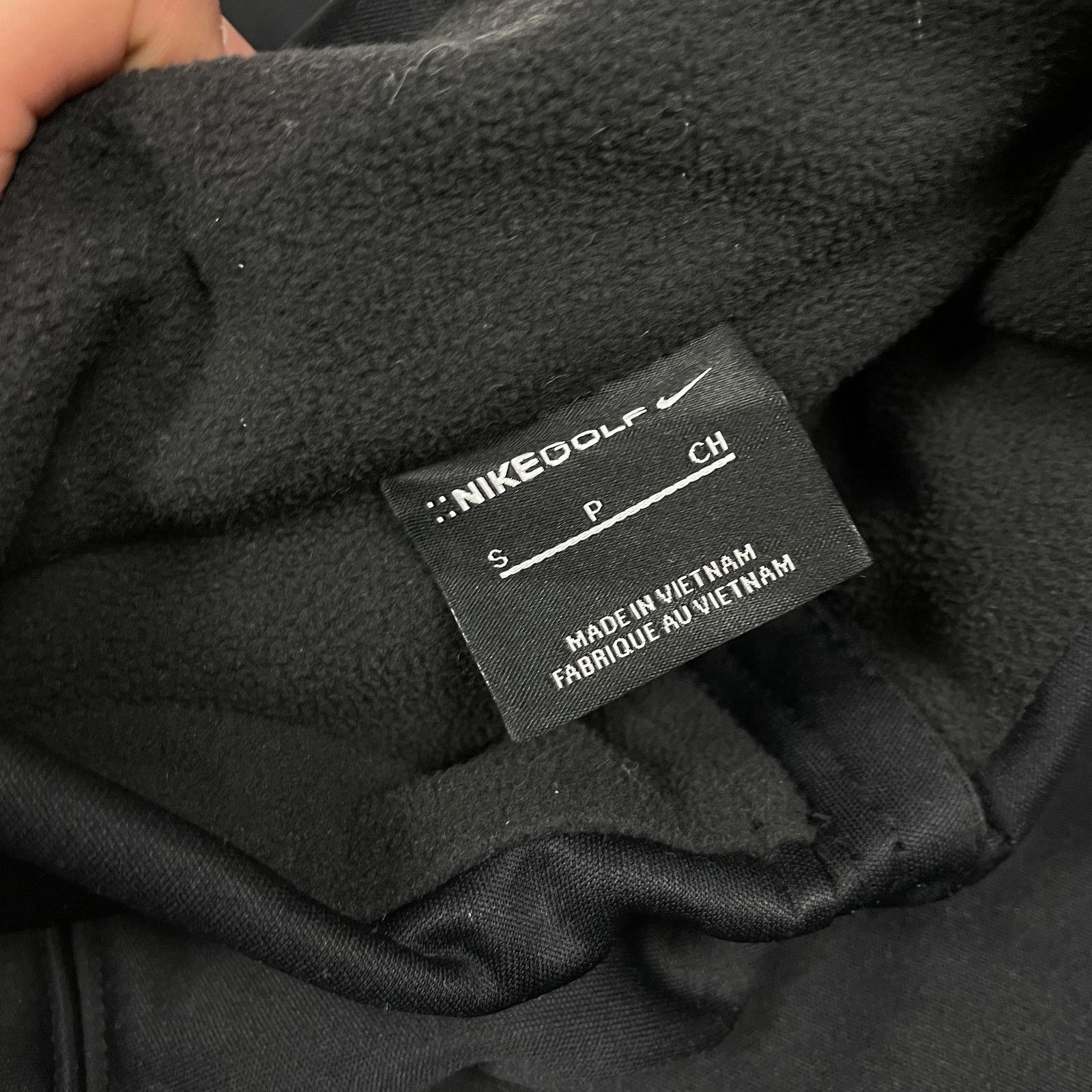 Nike × Vintage Nike Men's Black Swoosh Long Sleeve Quarter Zip Jacket Small Size US S / EU 44-46 / 1 - 7 Thumbnail