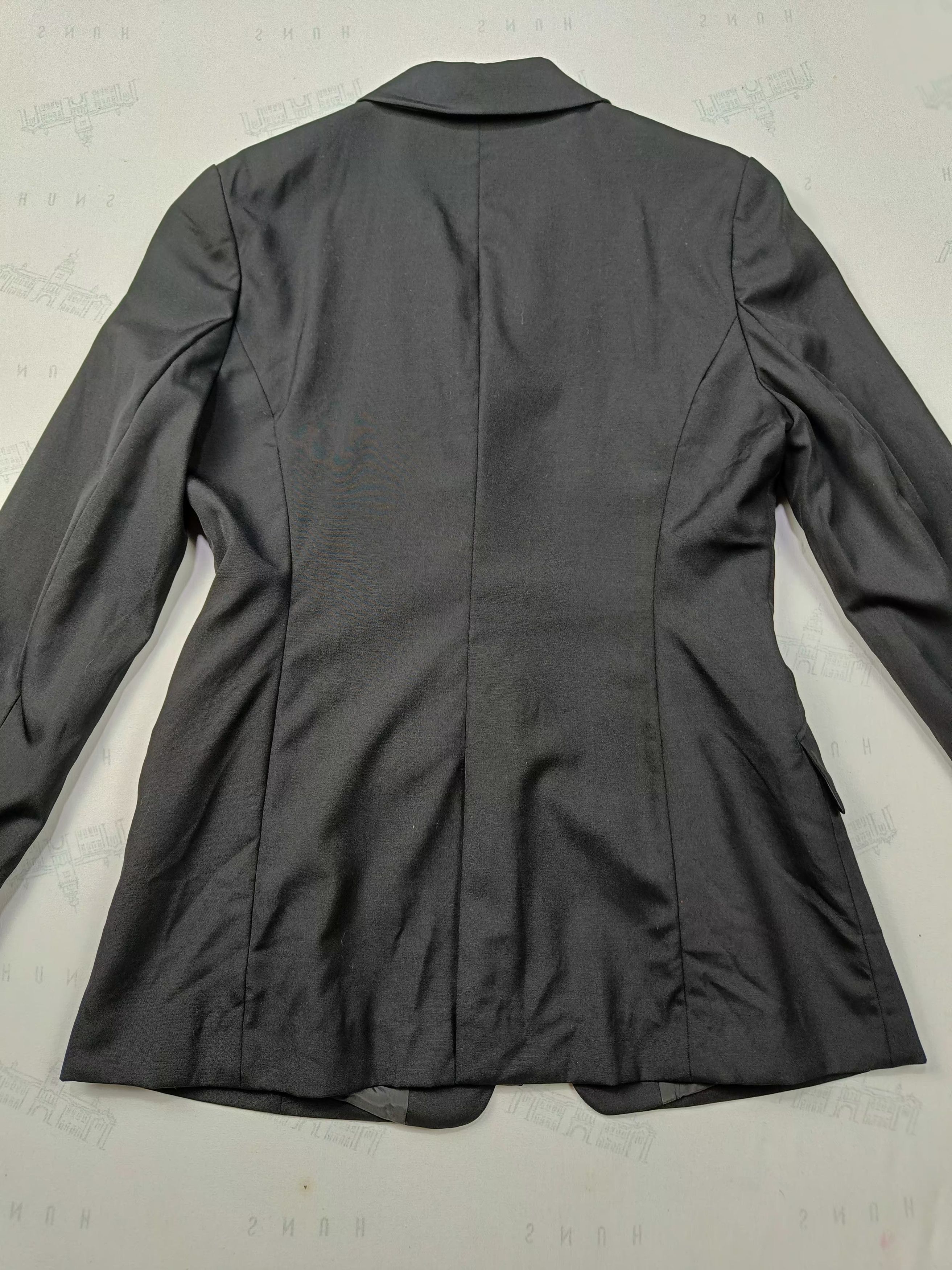 Japanese Brand Peyton Place Women Black Blazer Size M / US 6-8 / IT 42-44 - 8 Thumbnail