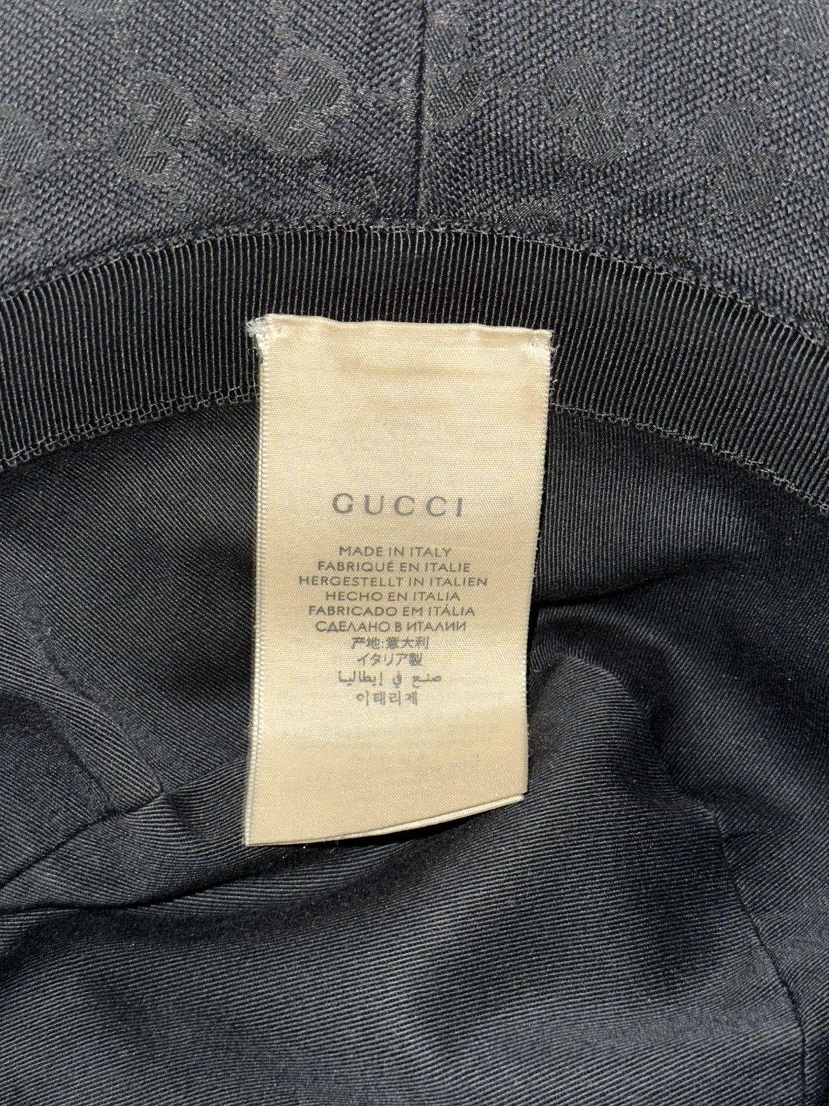 Gucci GG monogram canvas bucket hat Size ONE SIZE - 4 Thumbnail