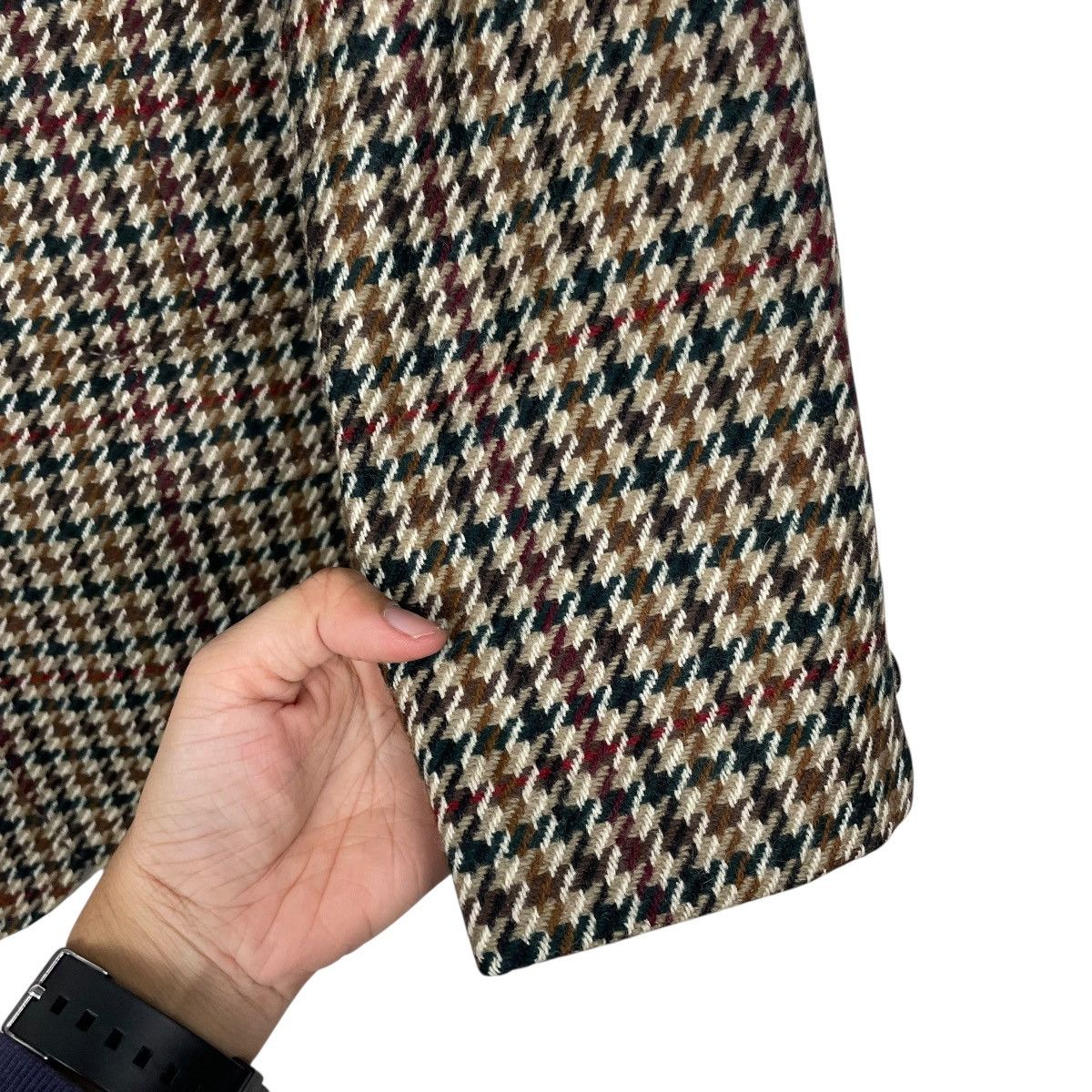 Burberry Burberrys Herringbone Wool Jacket Size M / US 6-8 / IT 42-44 - 13 Thumbnail