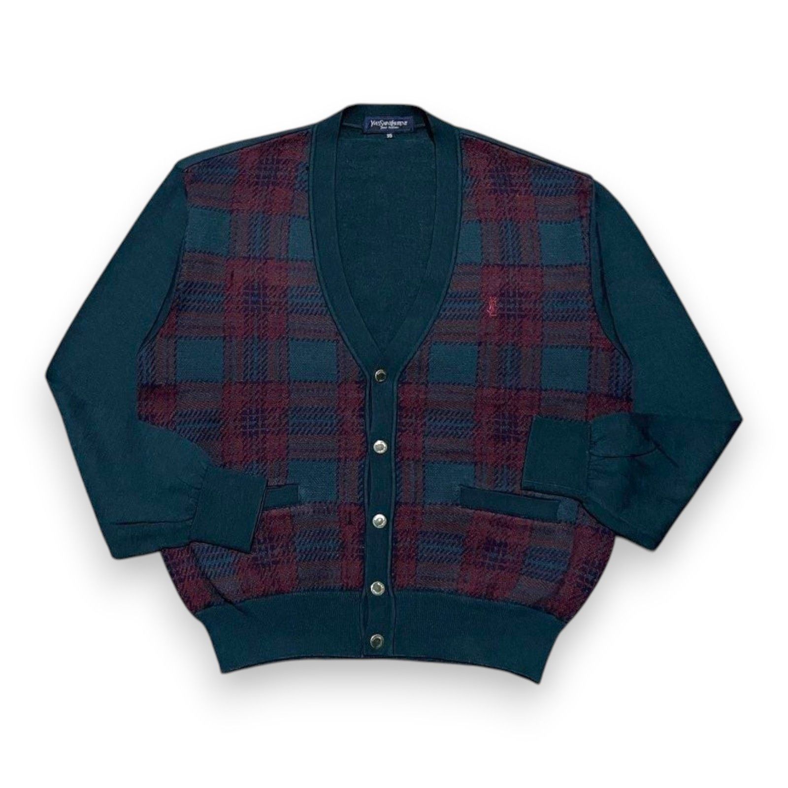 Yves Saint Laurent Vintage Yves Saint Laurent YSL Cardigan Size US M / EU 48-50 / 2 - 1 Thumbnail
