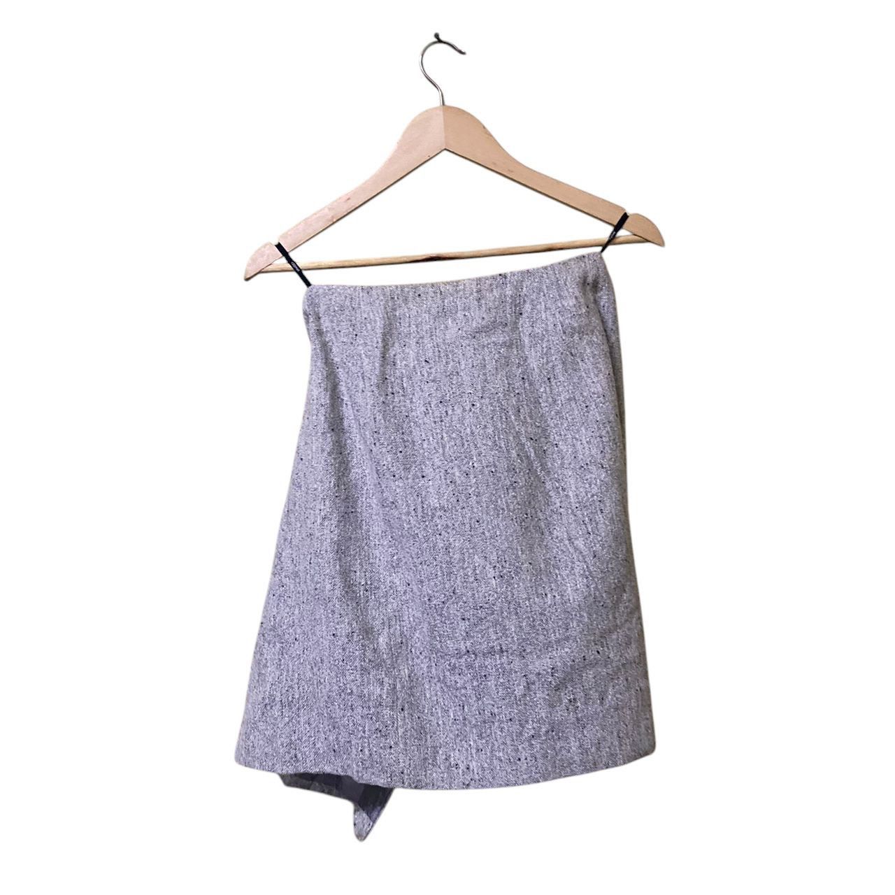Vintage × Yohji Yamamoto Wool blend mark INÉD mini skirt by yohji Yamamoto Size 24" / US 00 / IT 34 - 2 Thumbnail