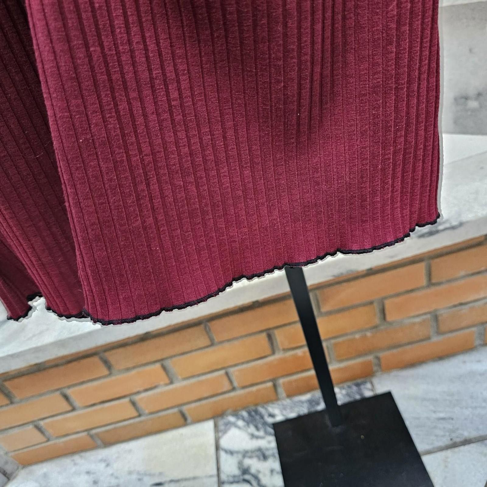 Designer House of Harlow 1960 Women's Burgundy Trousers Size 28" / US 6 / IT 42 - 5 Thumbnail